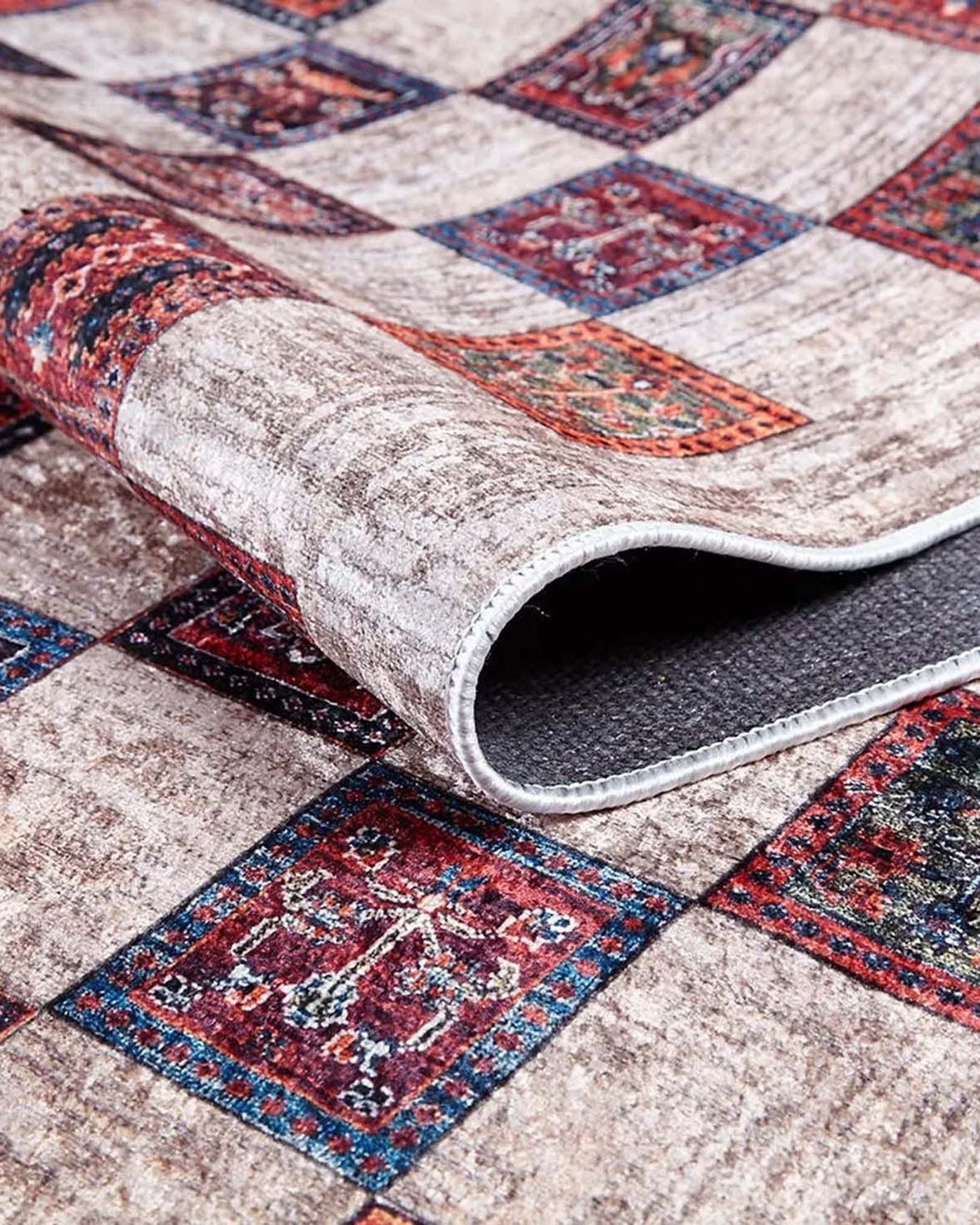 Cana Turkish Beige Blush & Gray Rug.