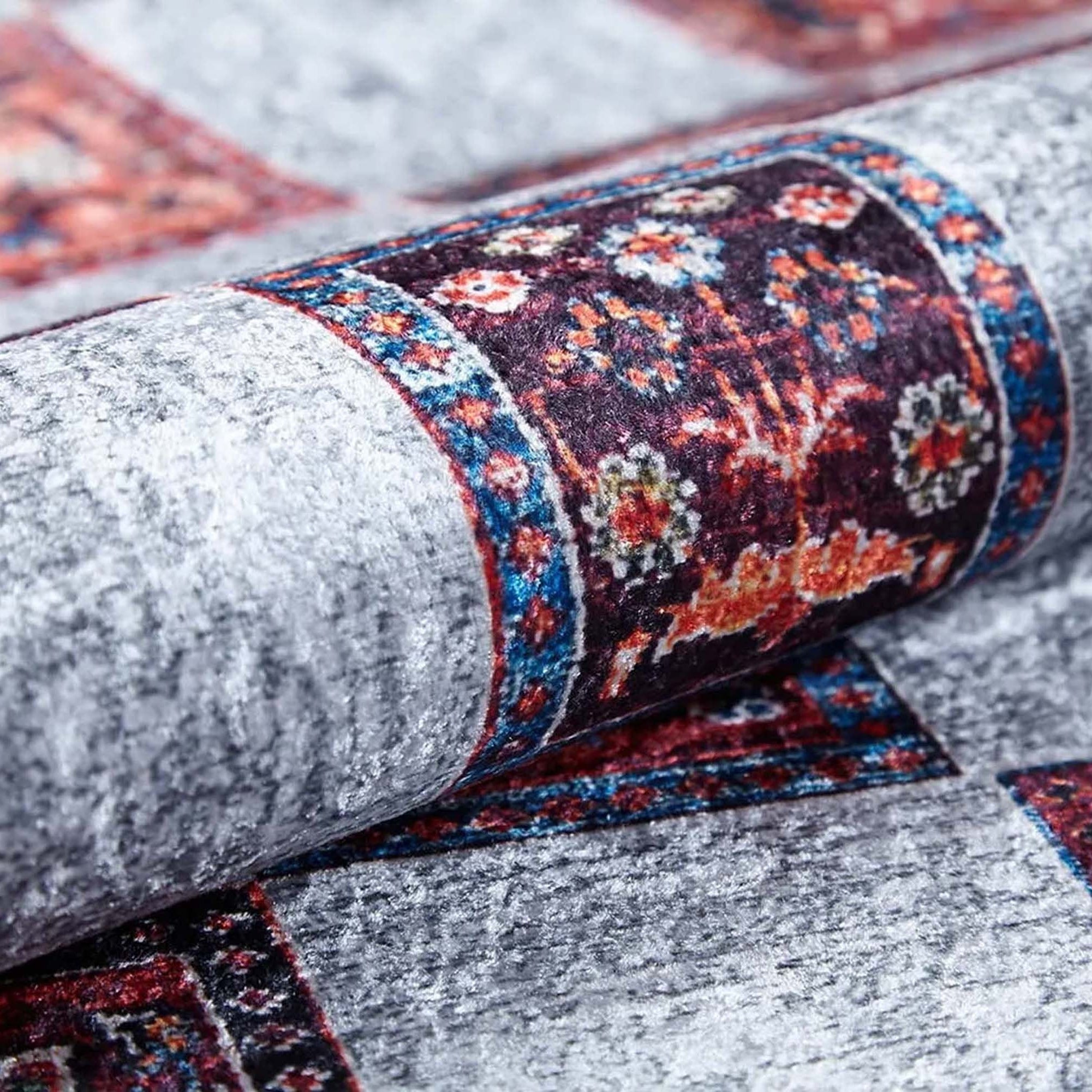 Cana Turkish Beige Blush & Gray Rug.