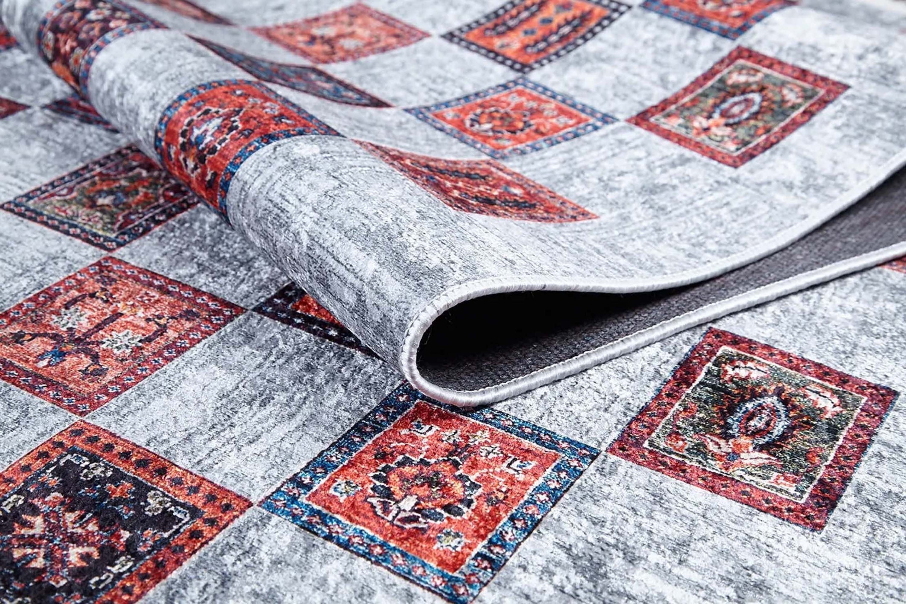 Cana Turkish Beige Blush & Gray Rug.