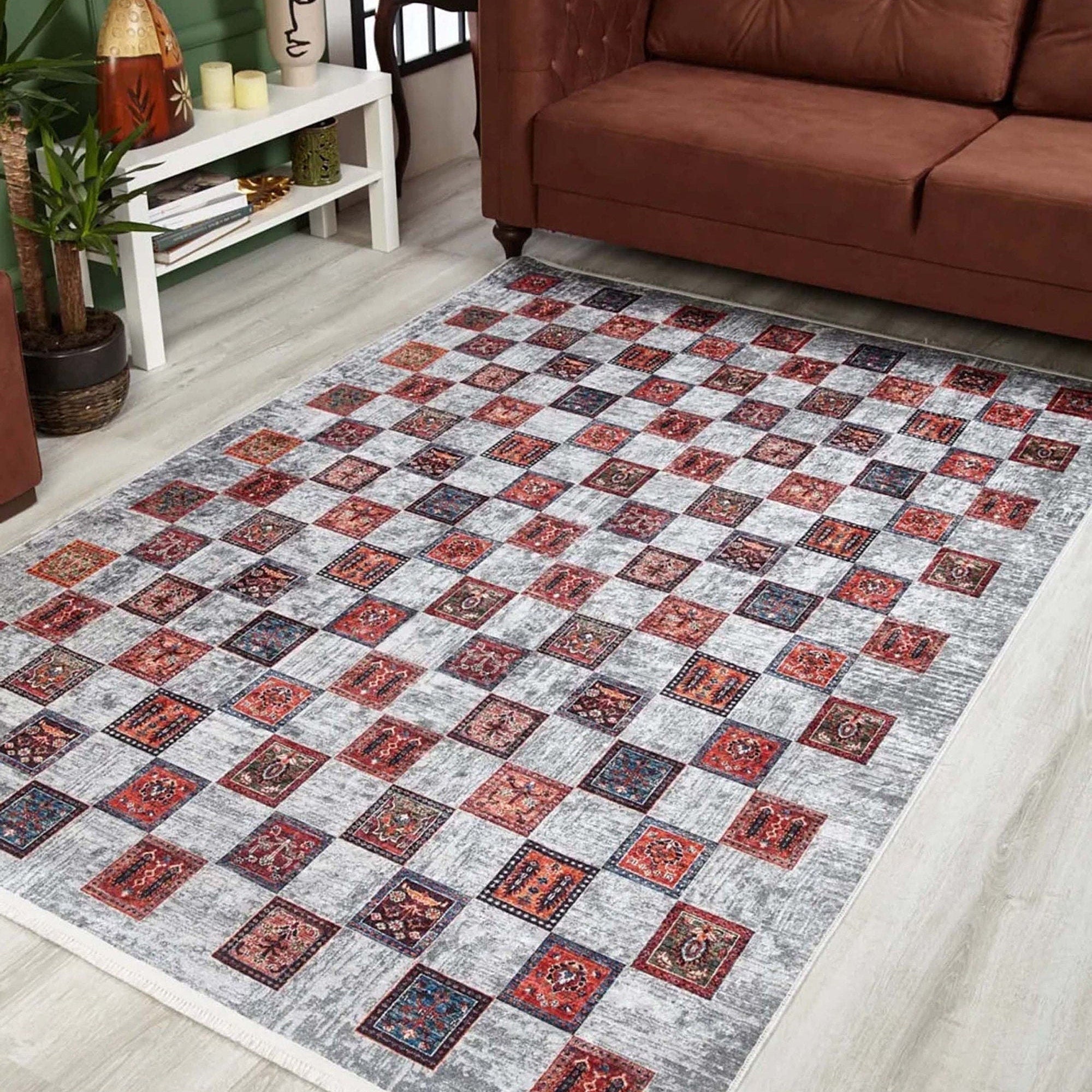 Cana Turkish Beige Blush & Gray Rug.