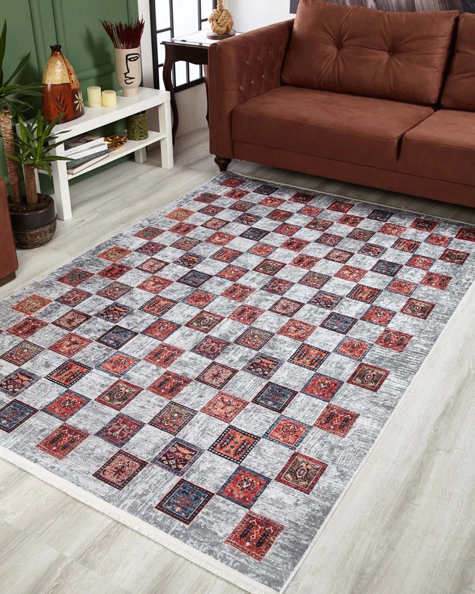 Cana Turkish Beige Blush & Gray Rug.