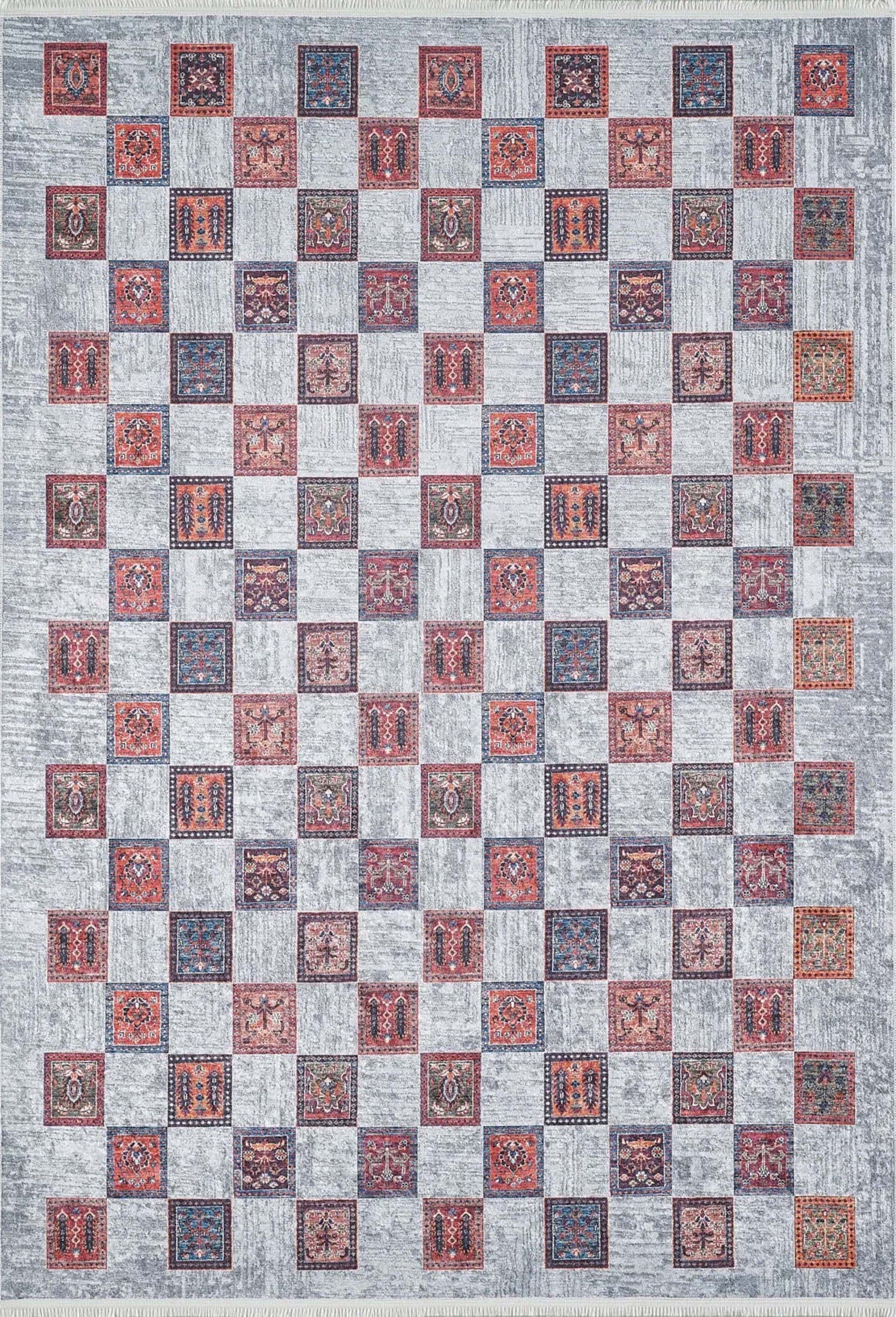 Cana Turkish Beige Blush & Gray Rug.