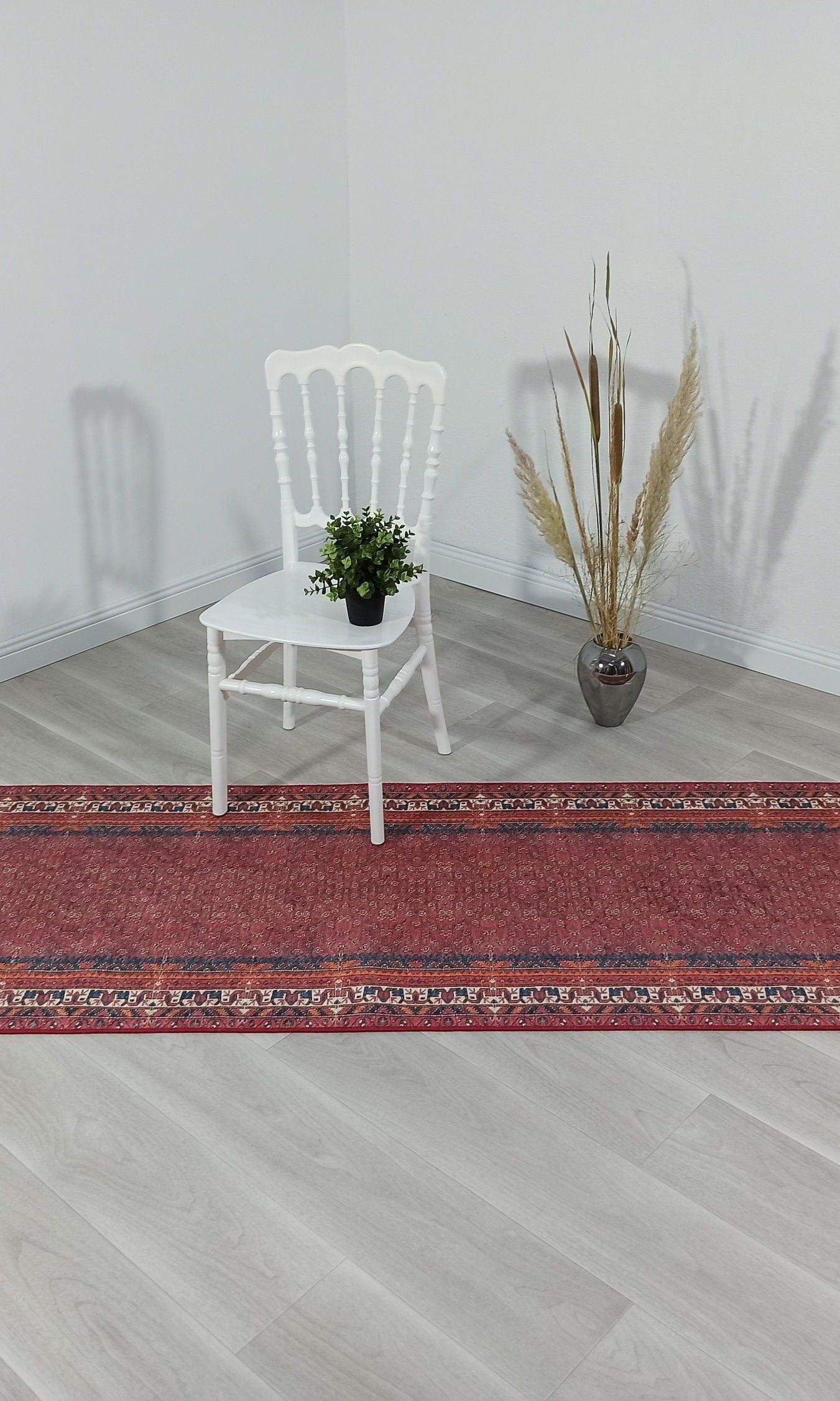 Cheka Turkish Red Beige Runner