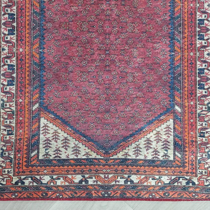 Cheka Turkish Red Beige Runner