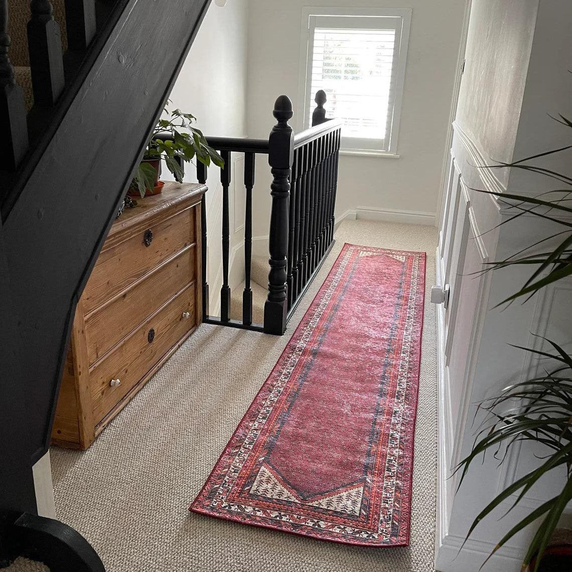 Cheka Turkish Red Beige Runner