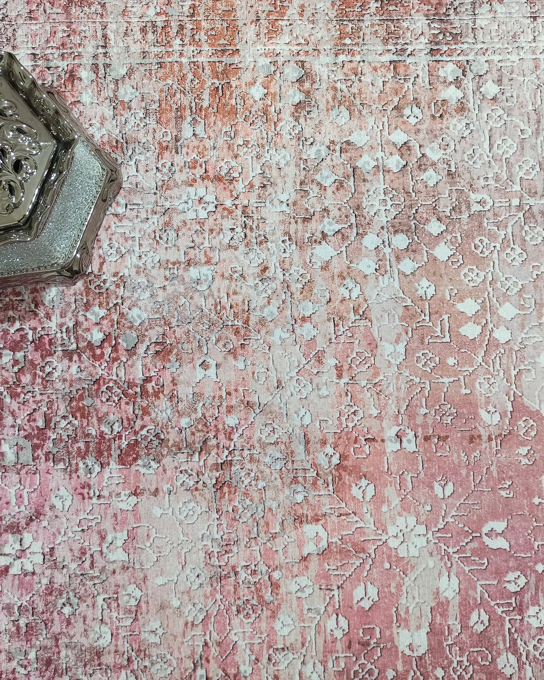 Chloé Rug Turkish Blush Beige Pink White Rug