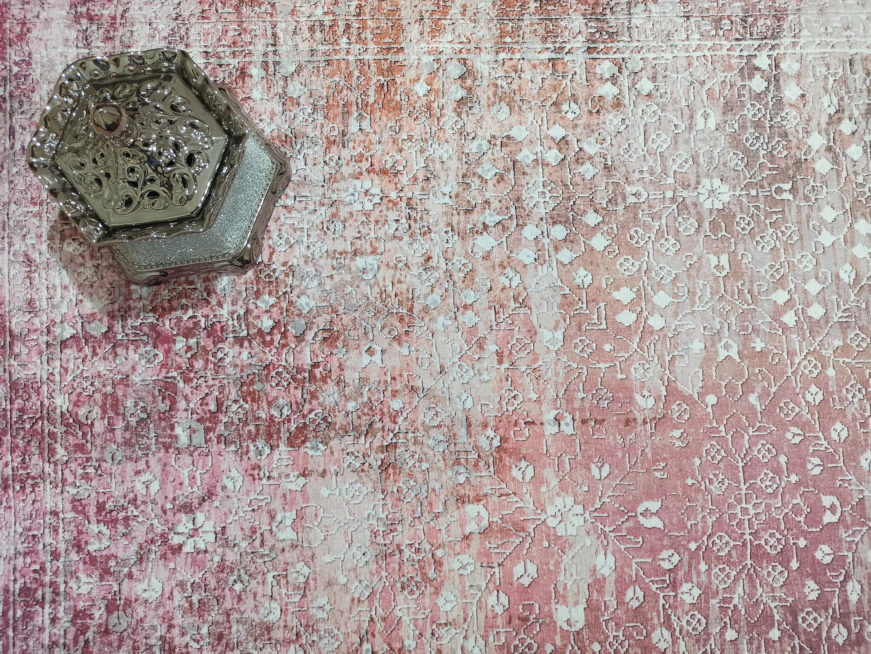 Chloé Rug Turkish Blush Beige Pink White Rug