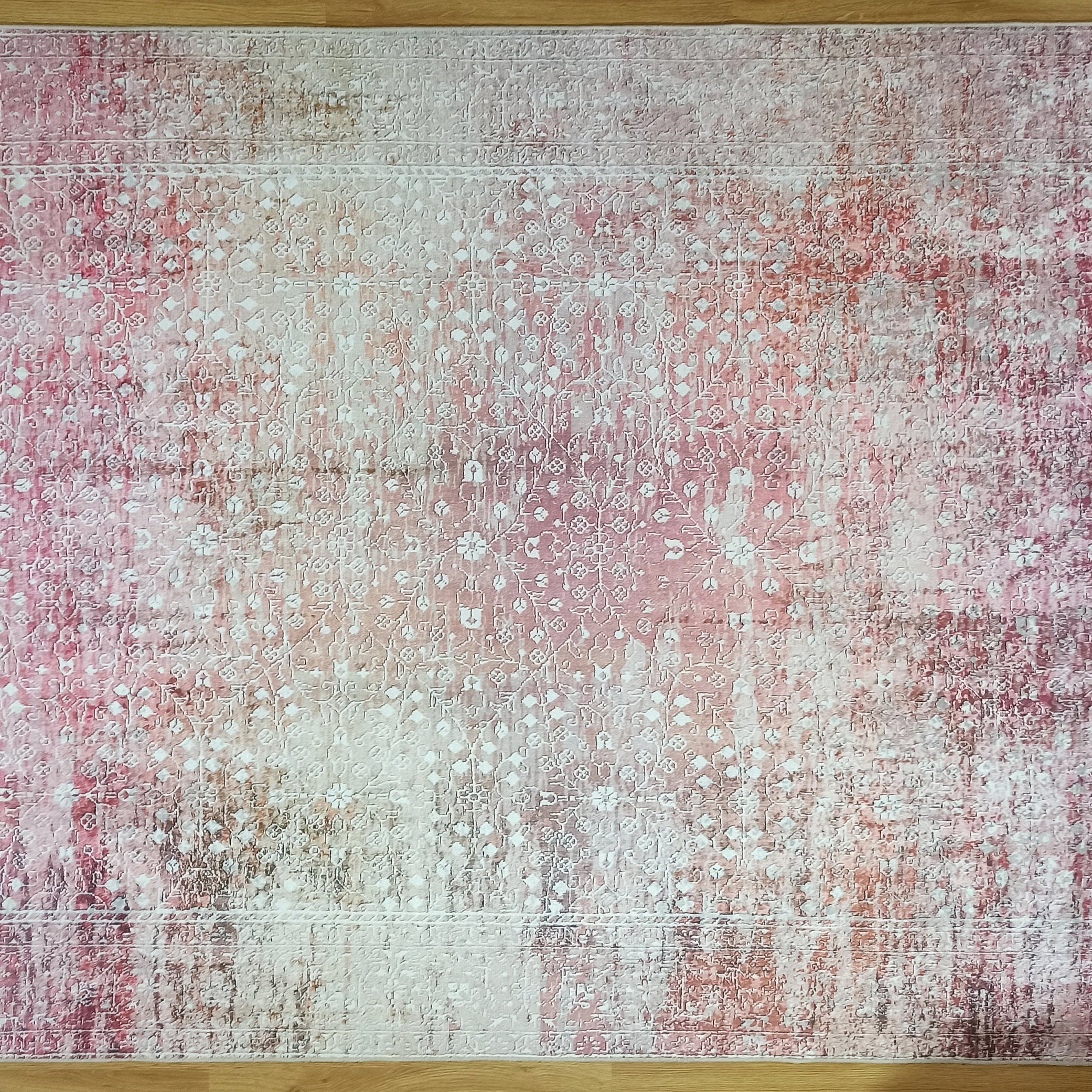 Chloé Rug Turkish Blush Beige Pink White Rug