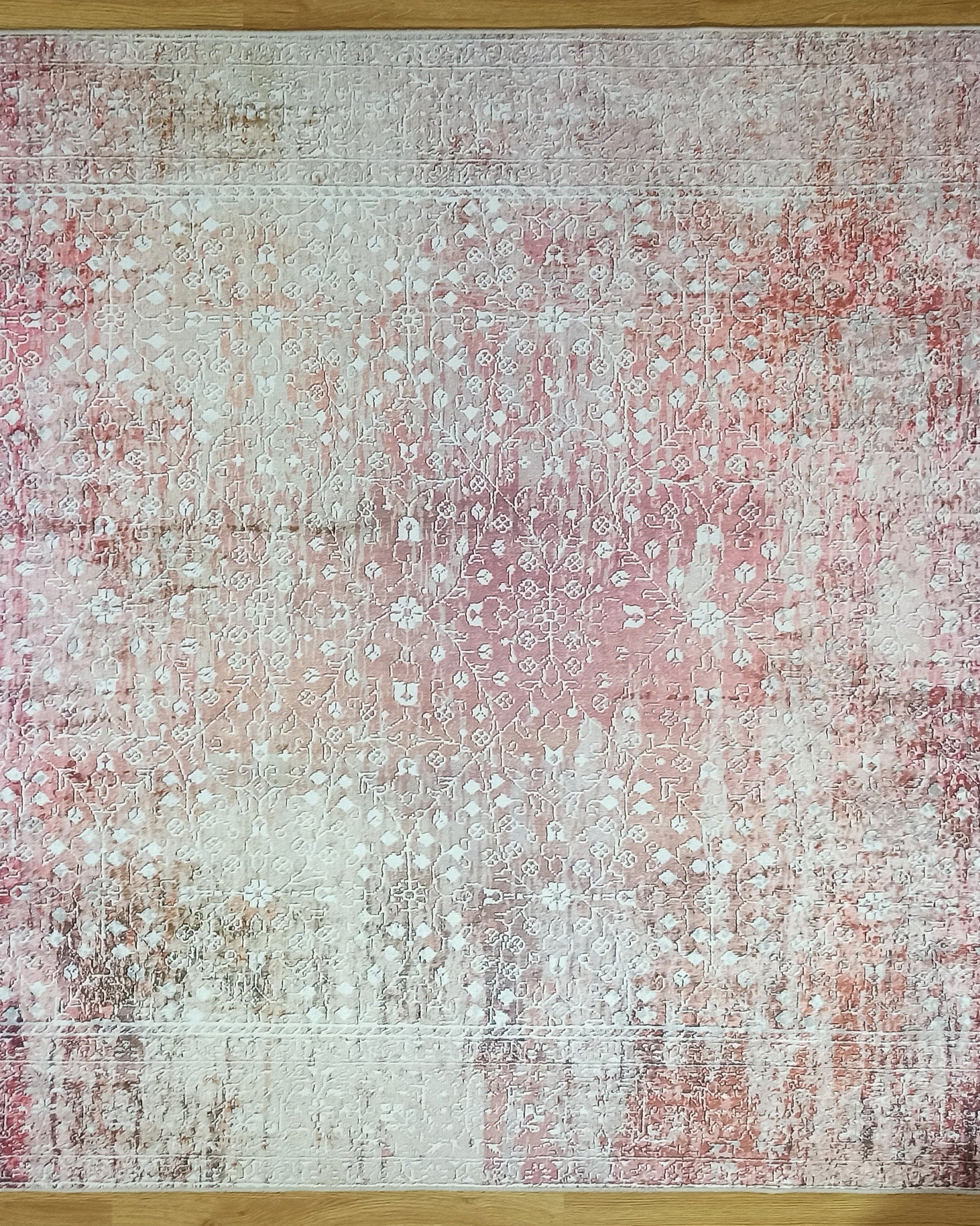 Chloé Rug Turkish Blush Beige Pink White Rug