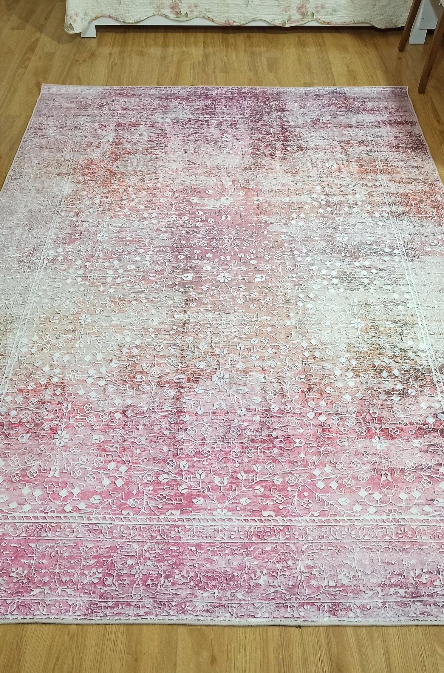 Chloé Rug Turkish Blush Beige Pink White Rug