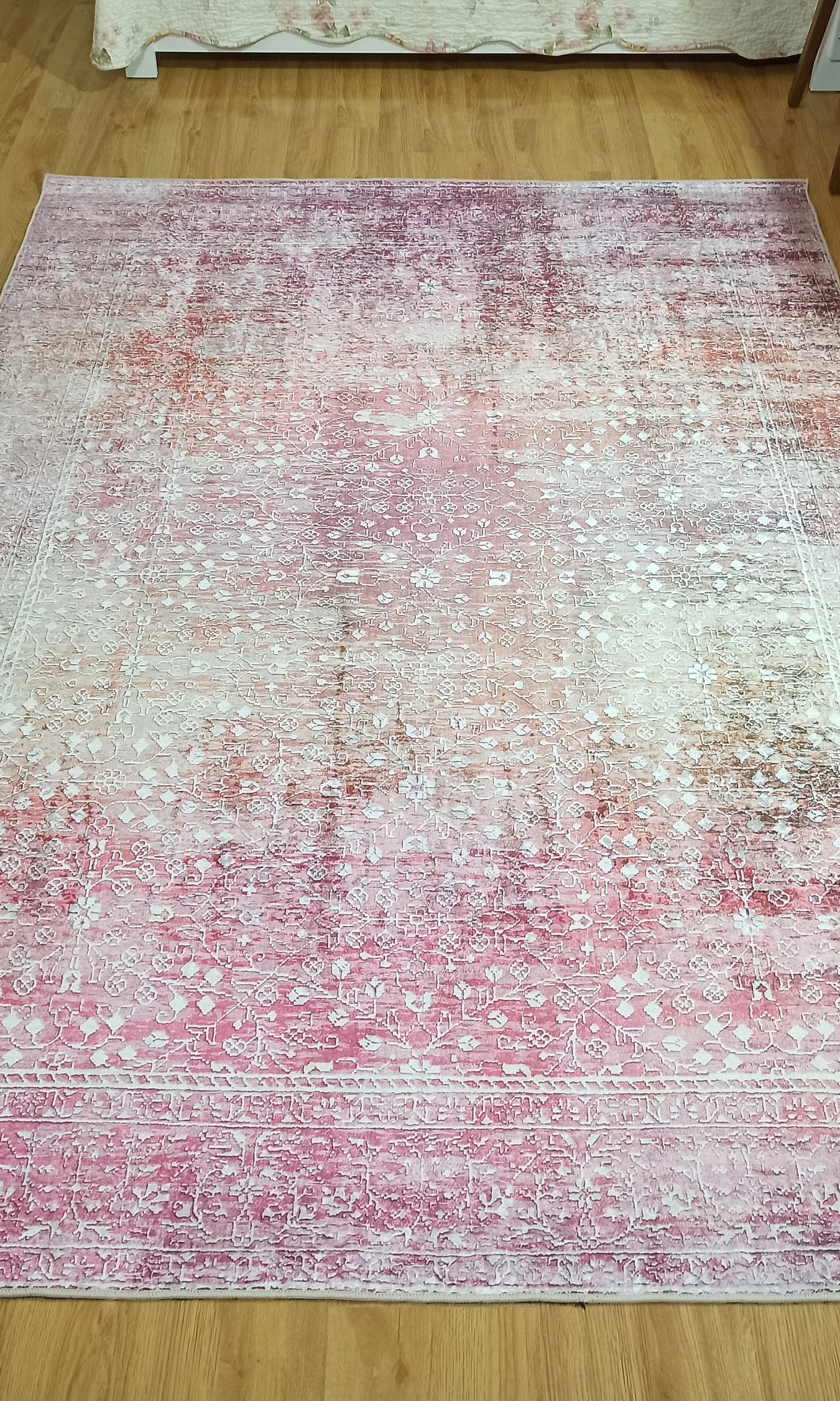Chloé Rug Turkish Blush Beige Pink White Rug