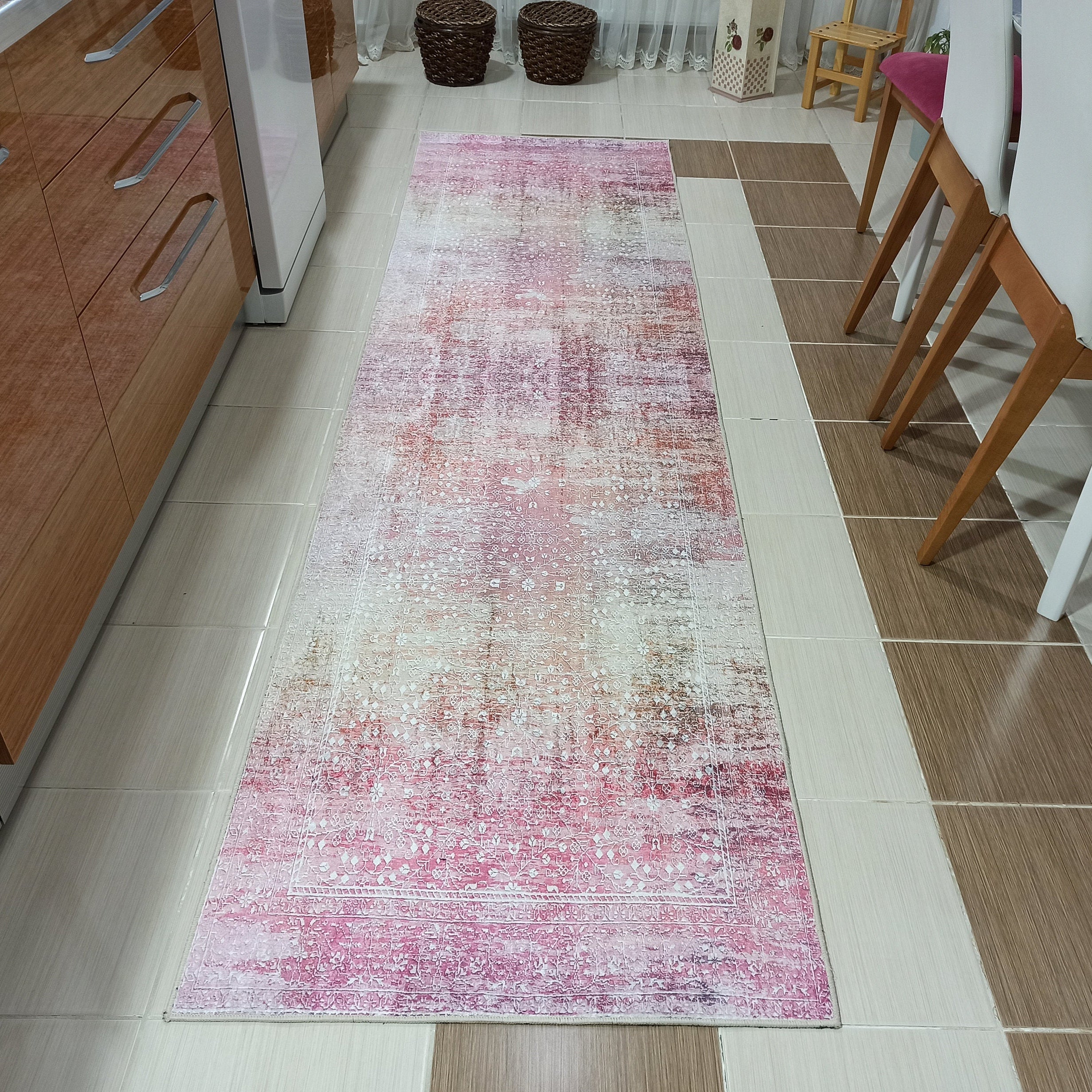 Chloé Rug Turkish Blush Beige Pink White Rug