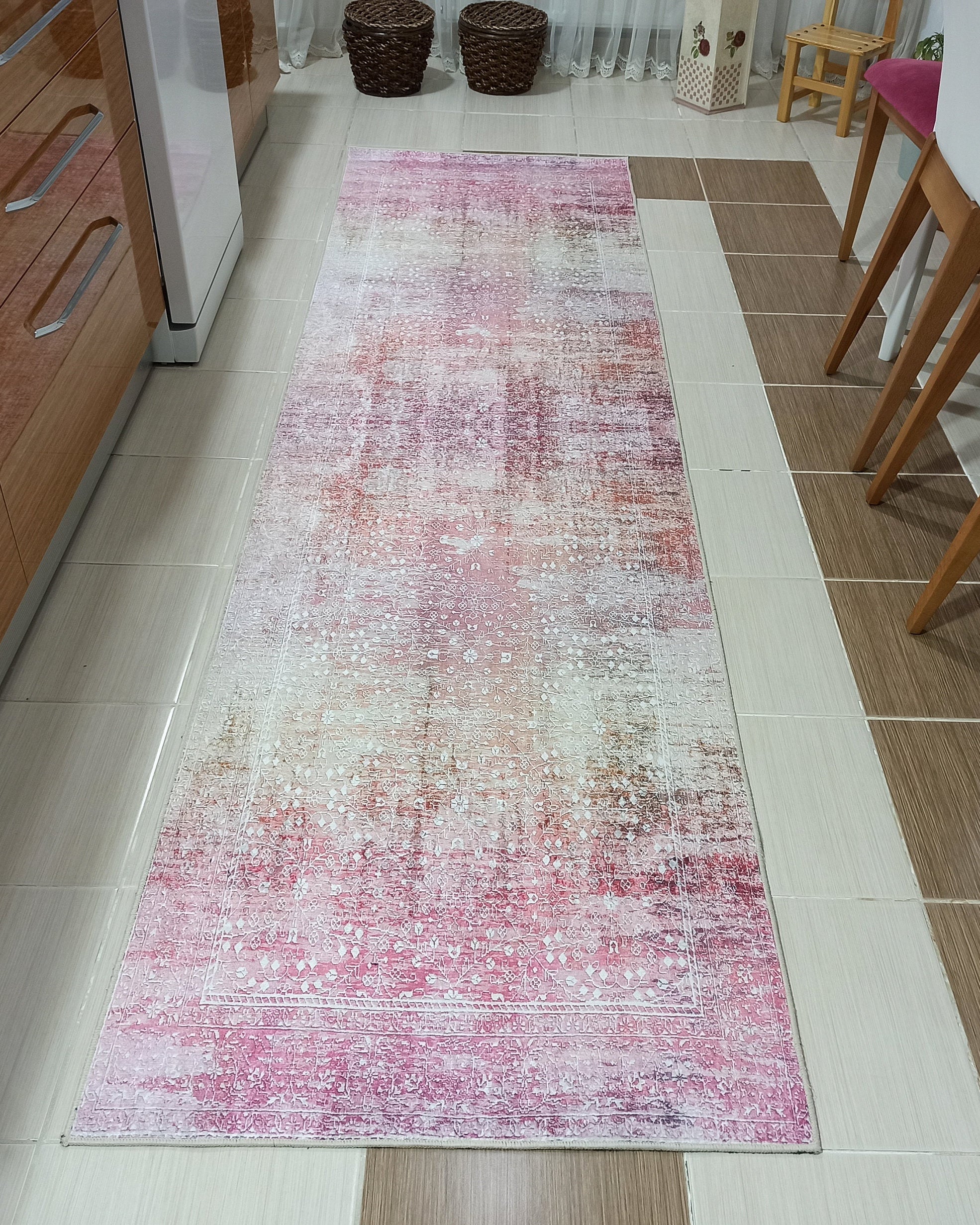 Chloé Rug Turkish Blush Beige Pink White Rug