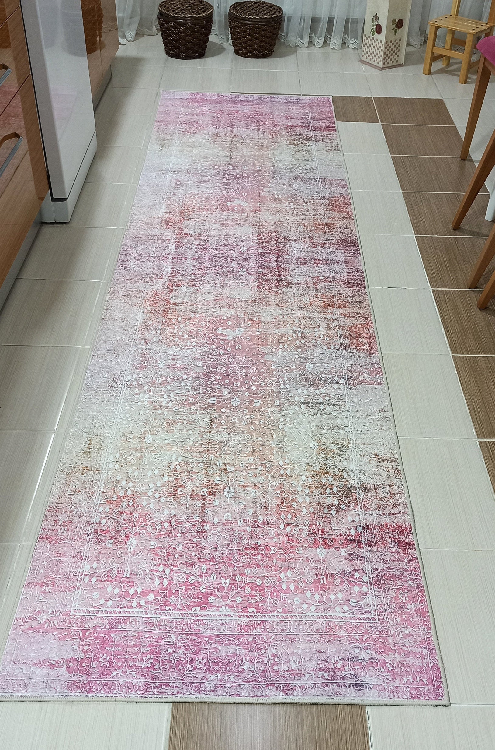 Chloé Rug Turkish Blush Beige Pink White Rug