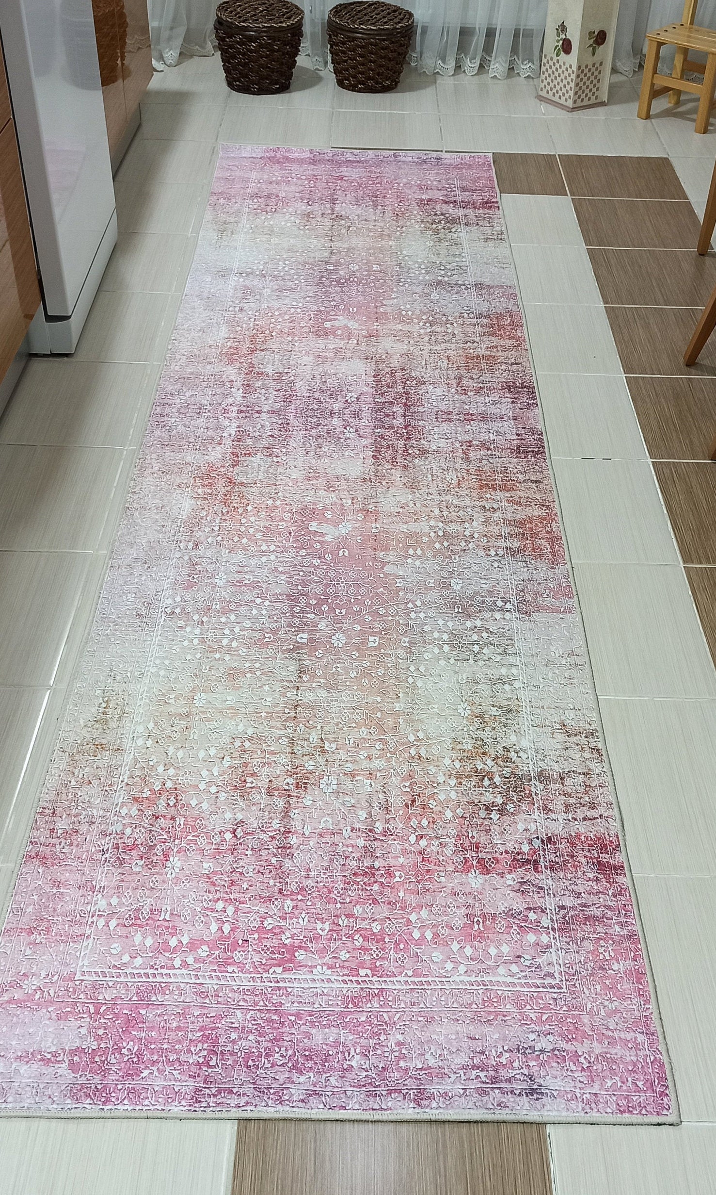 Chloé Rug Turkish Blush Beige Pink White Rug