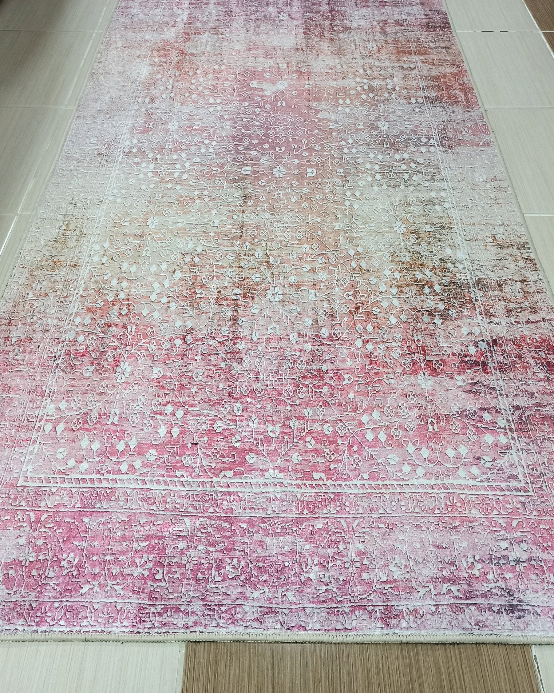 Chloé Rug Turkish Blush Beige Pink White Rug