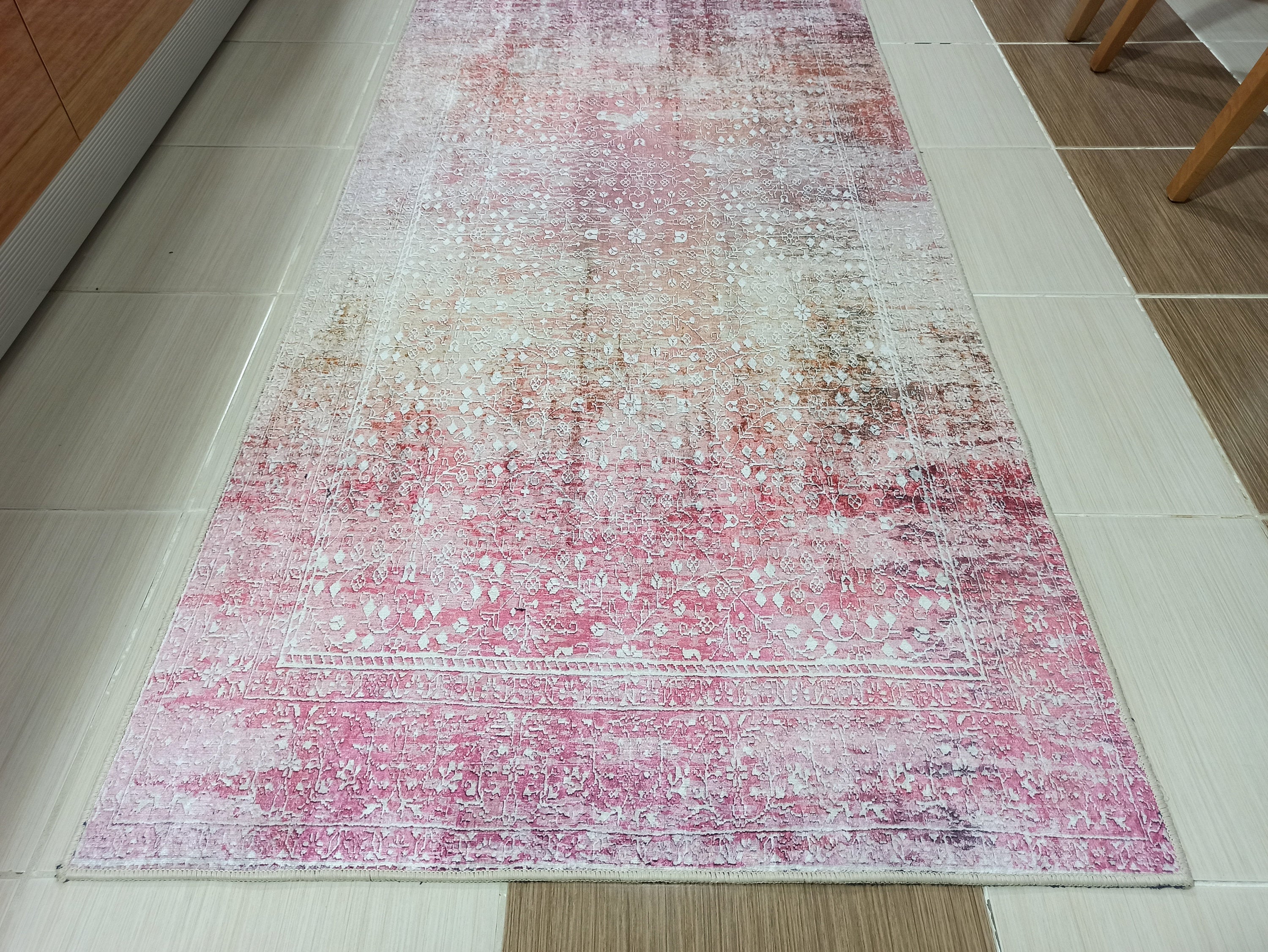Chloé Rug Turkish Blush Beige Pink White Rug