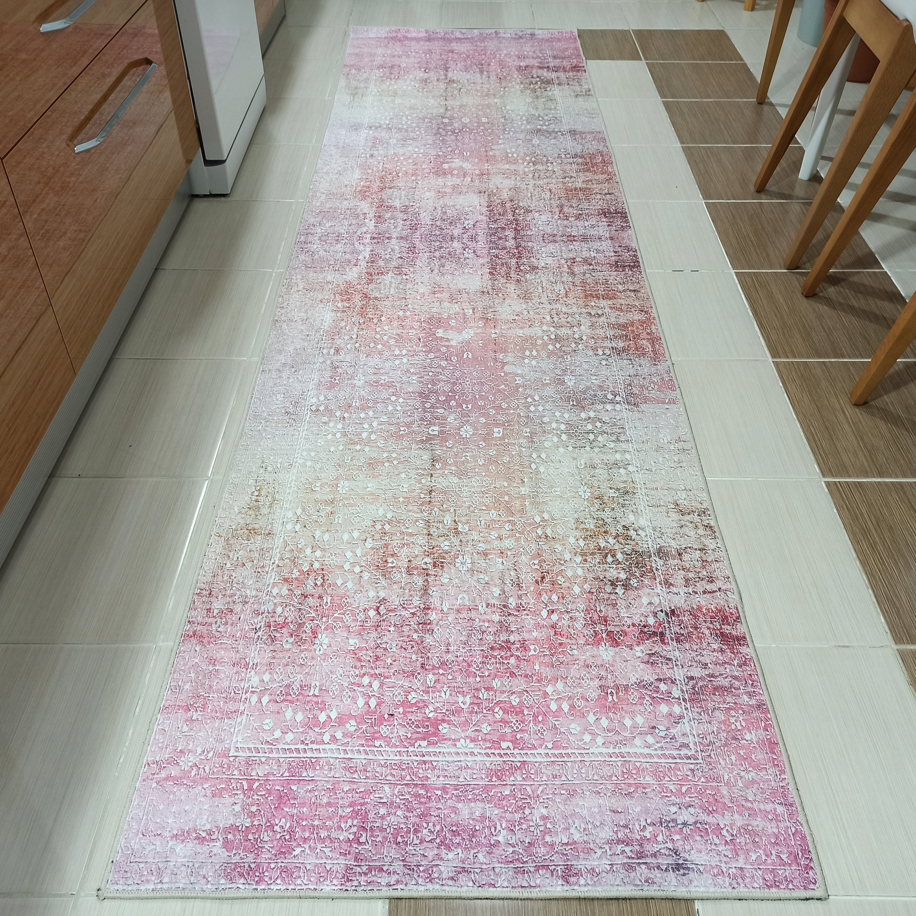 Chloé Rug Turkish Blush Beige Pink White Rug