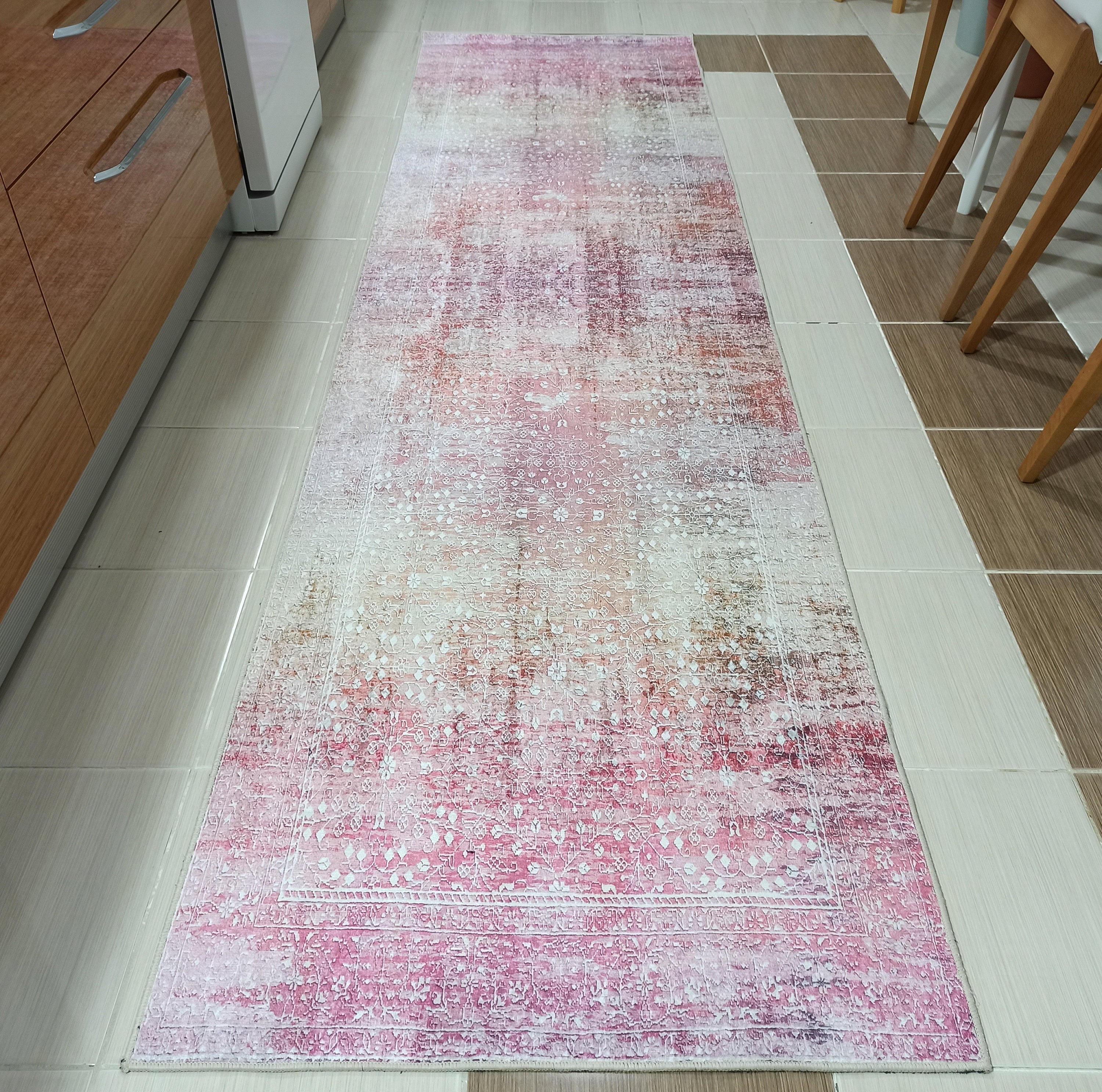 Chloé Rug Turkish Blush Beige Pink White Rug