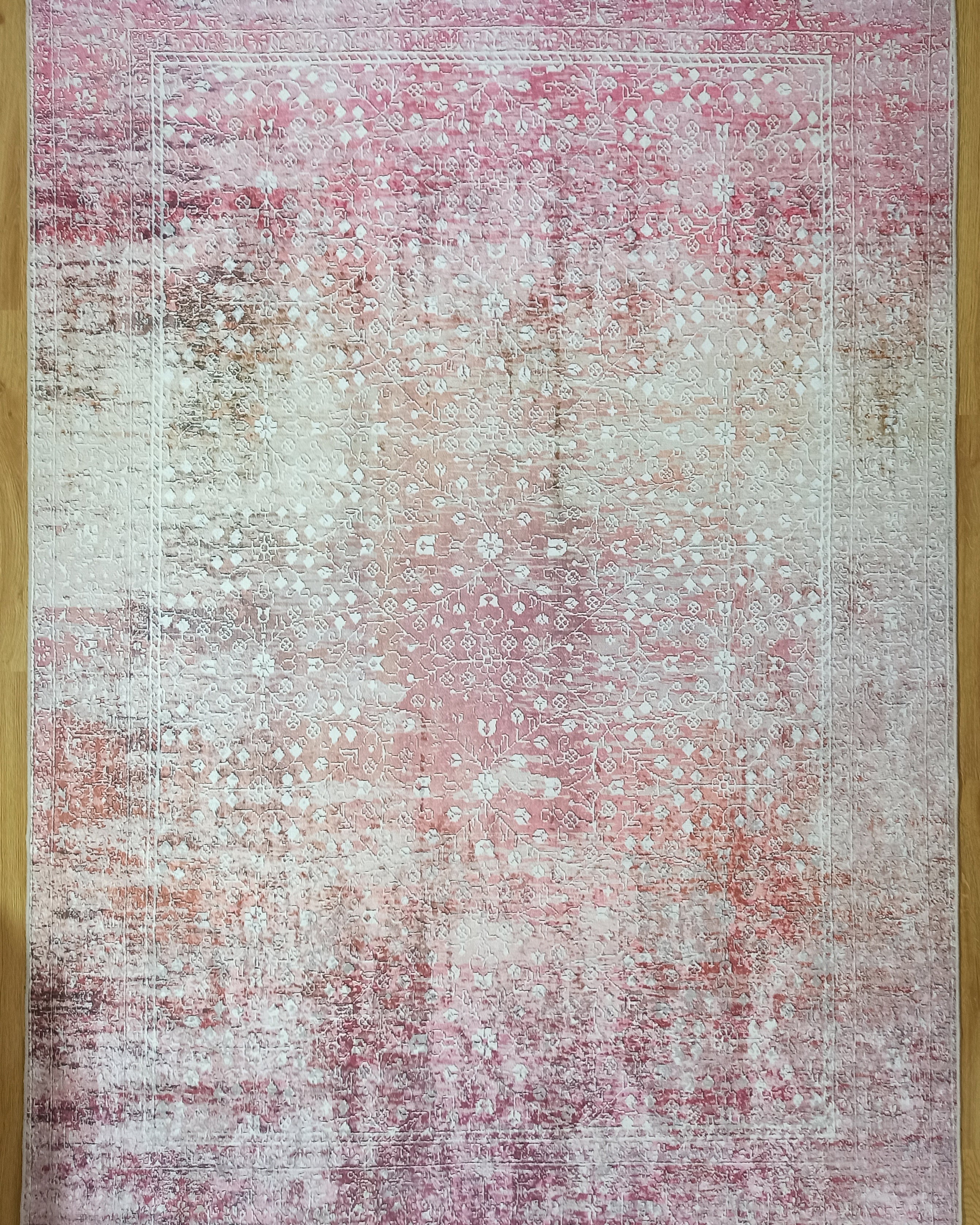 Chloé Rug Turkish Blush Beige Pink White Rug