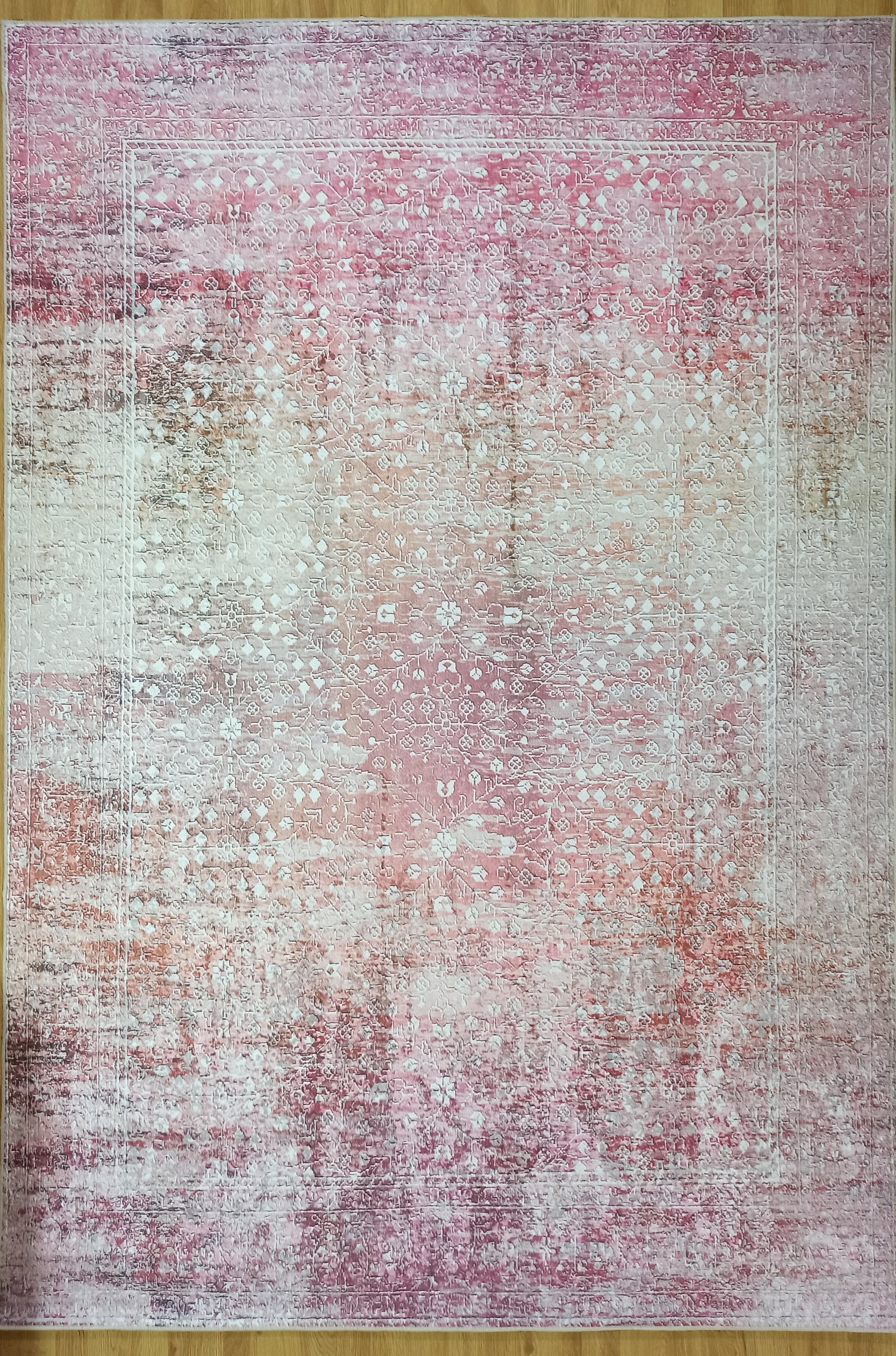 Chloé Rug Turkish Blush Beige Pink White Rug
