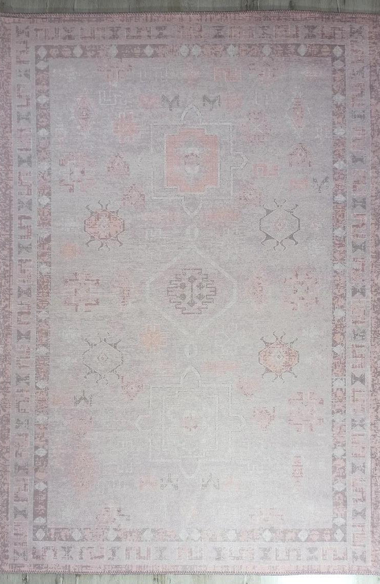 Cole Persian Blush Pink & Natural Beige Rug