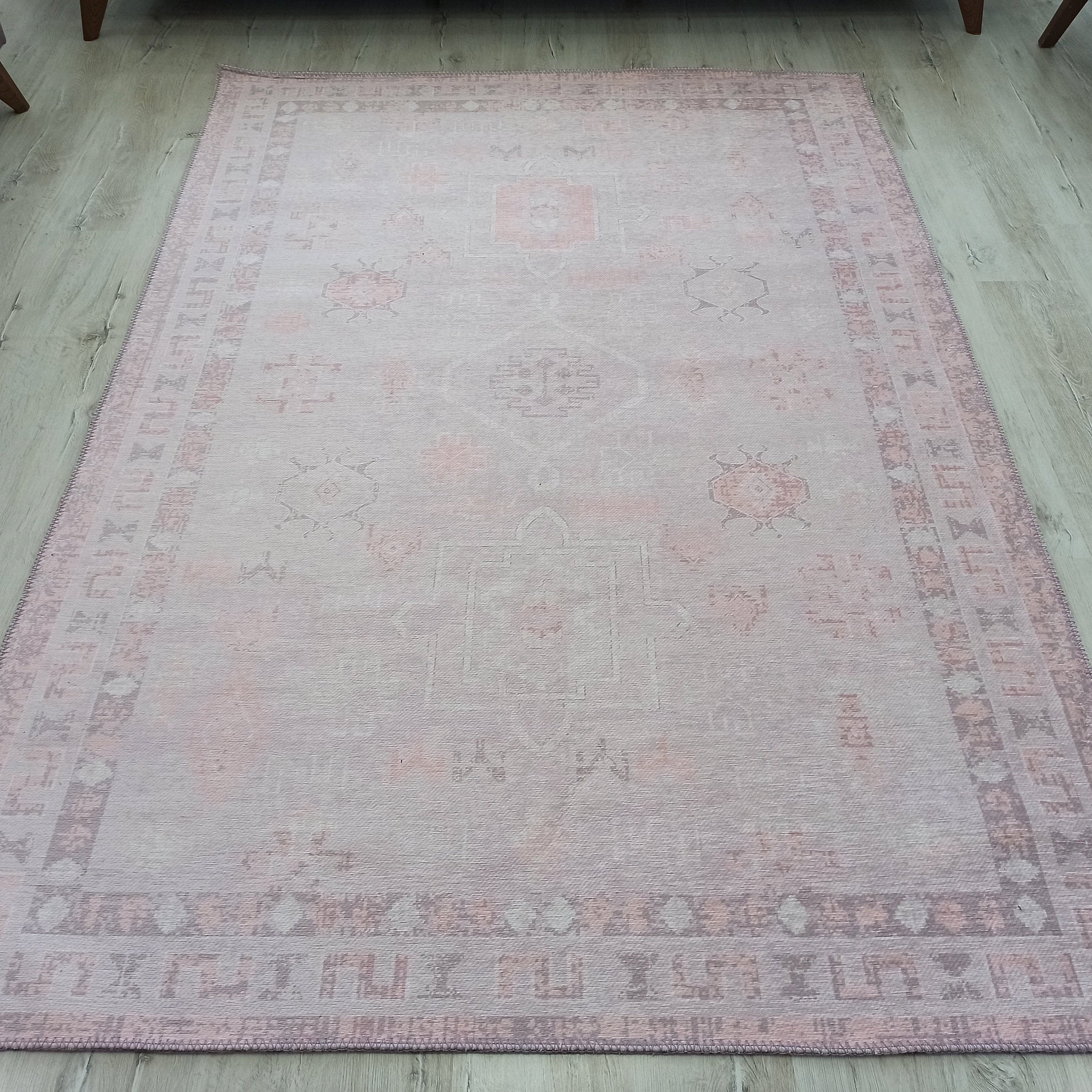 Cole Persian Blush Pink & Natural Beige Rug