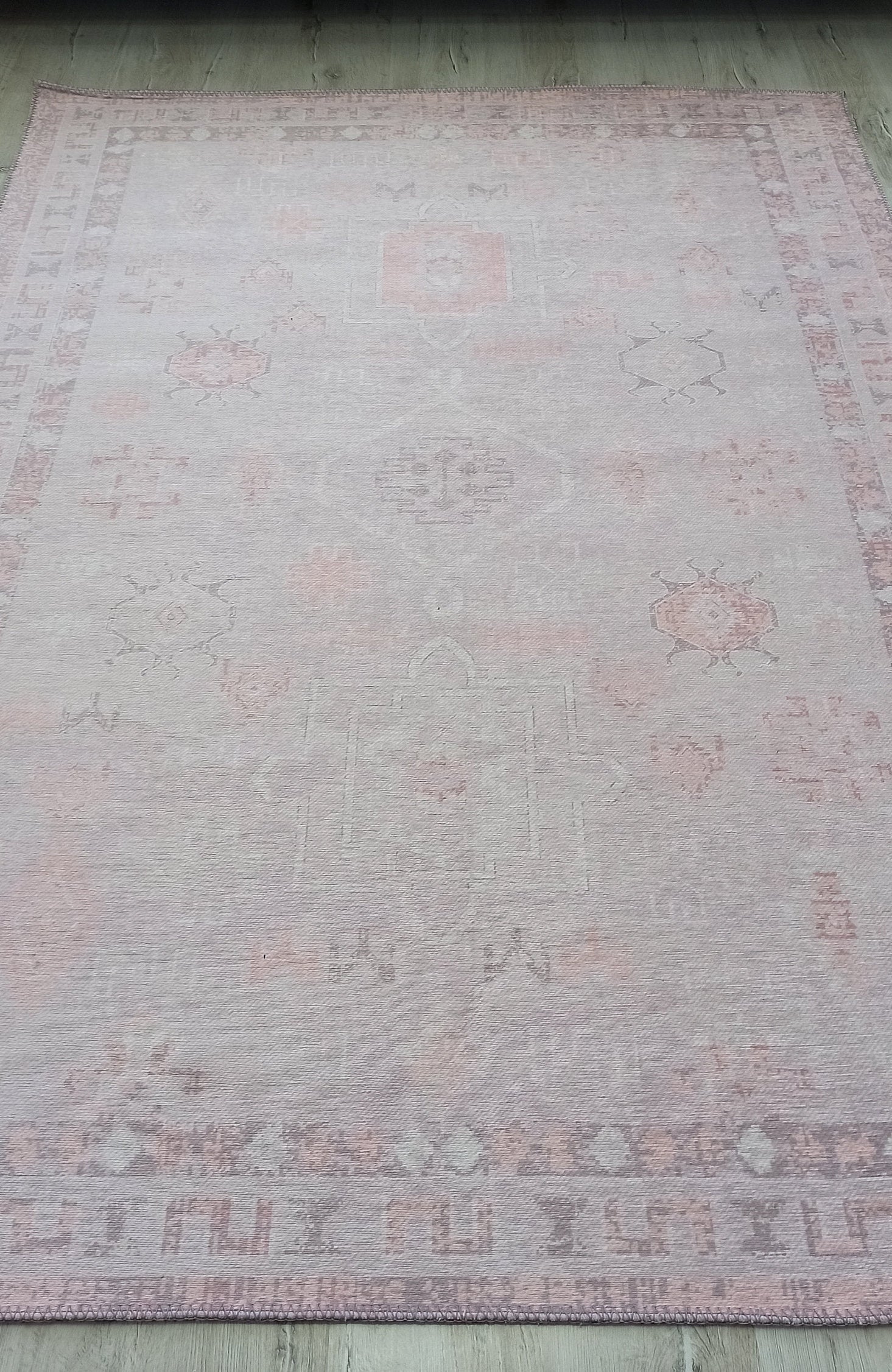 Cole Persian Blush Pink & Natural Beige Rug