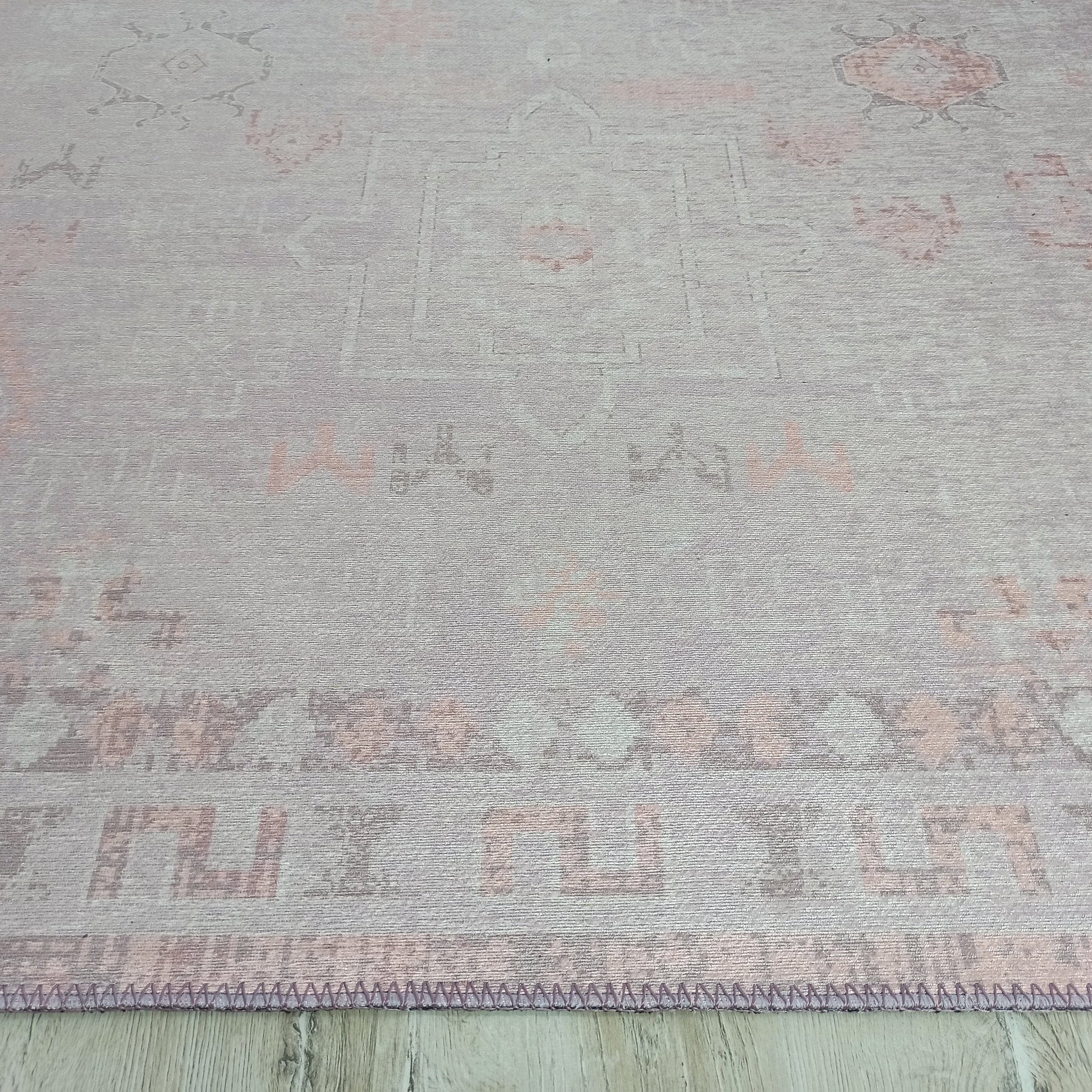 Cole Persian Blush Pink & Natural Beige Rug