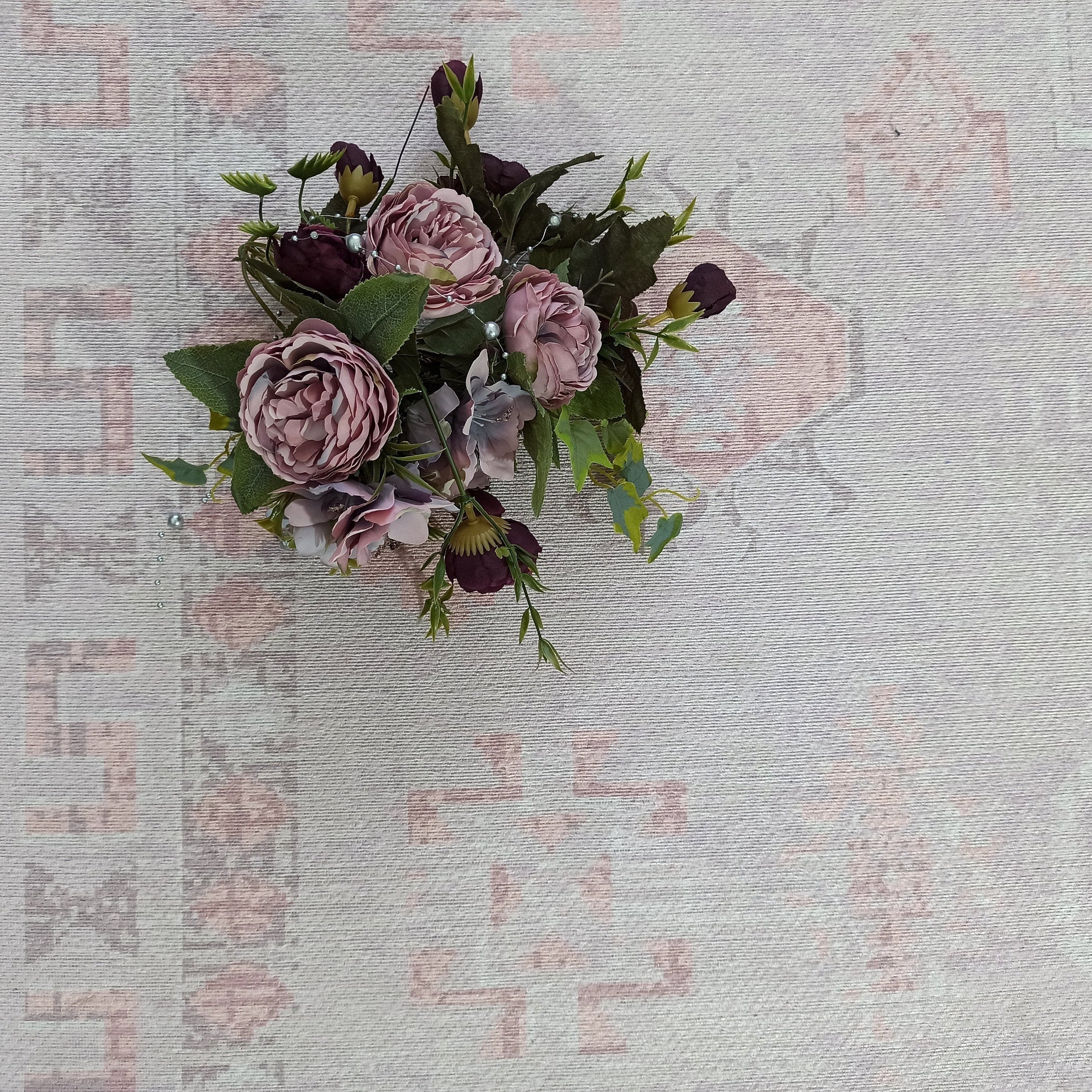 Cole Persian Blush Pink & Natural Beige Rug