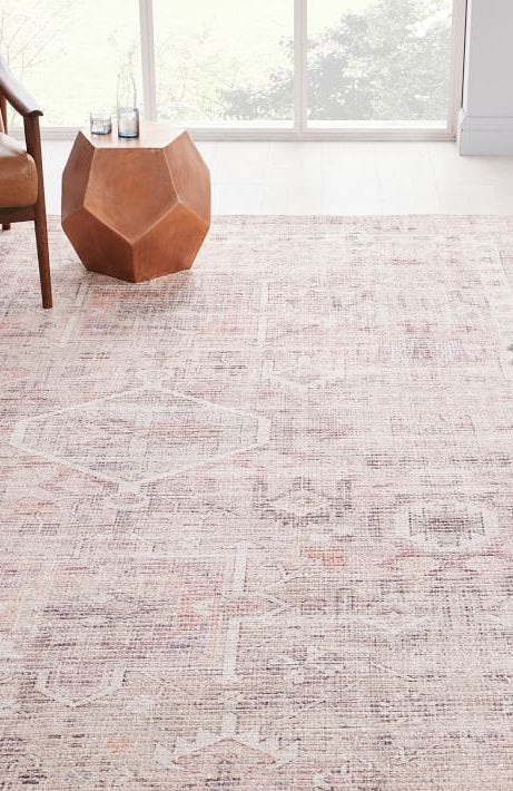 Cole Persian Blush Pink & Natural Beige Rug