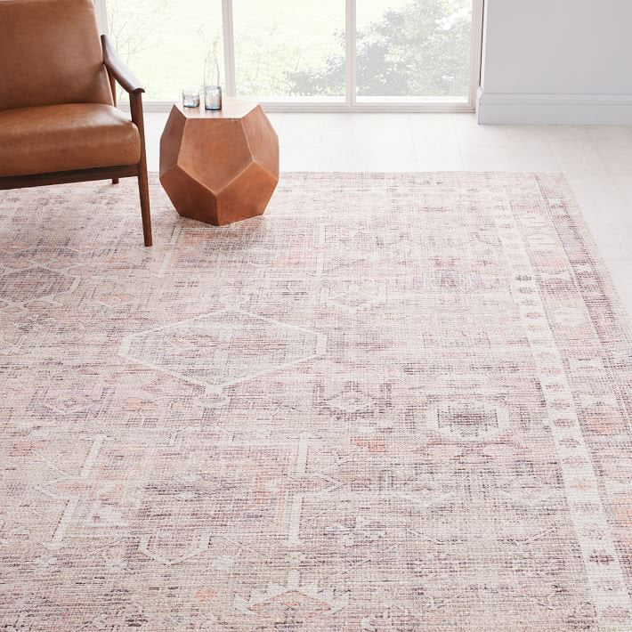 Cole Persian Blush Pink & Natural Beige Rug