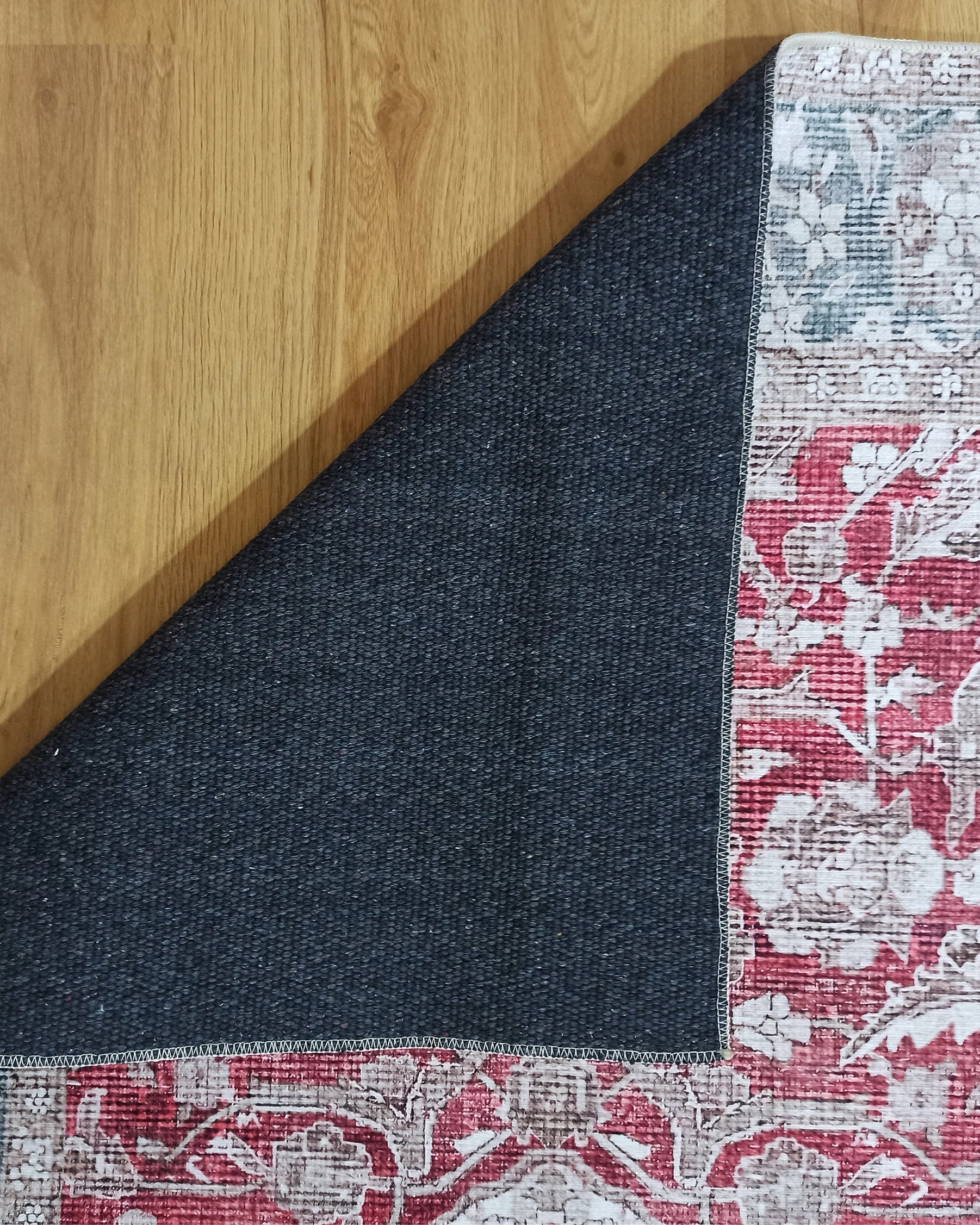 Dada Persian Vintage Red & Neutral Gray Rug