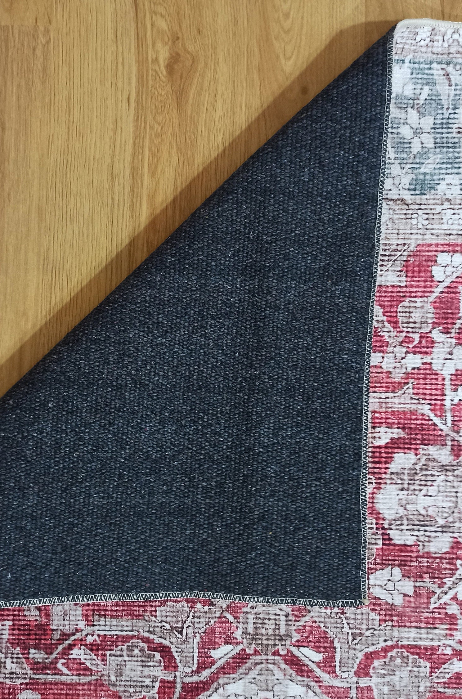 Dada Persian Vintage Red & Neutral Gray Rug