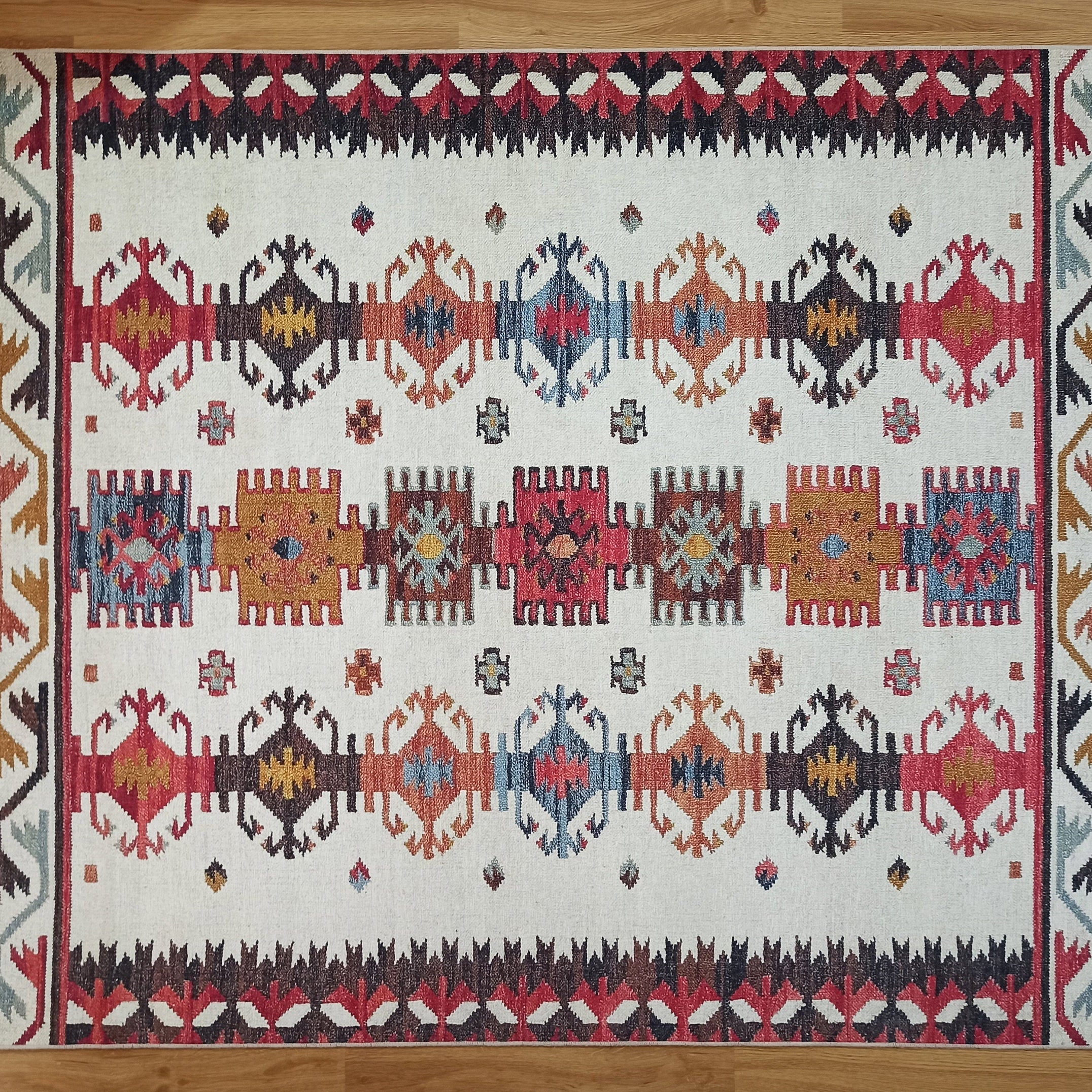 Dara Vintage Multi-color Rug