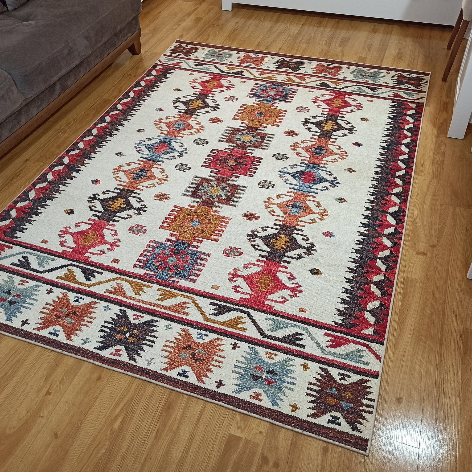 Dara Vintage Multi-color Rug