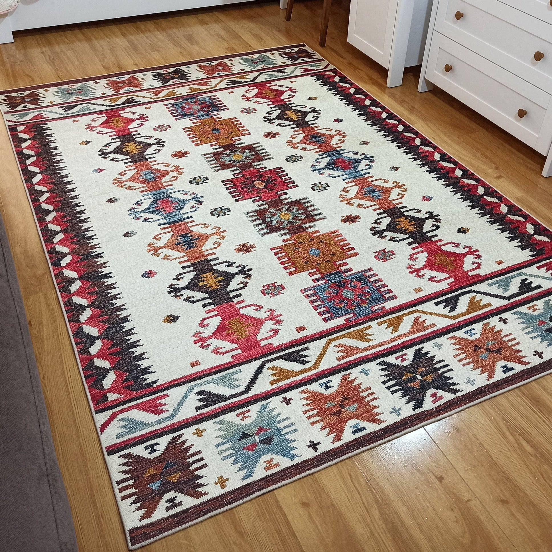 Dara Vintage Multi-color Rug