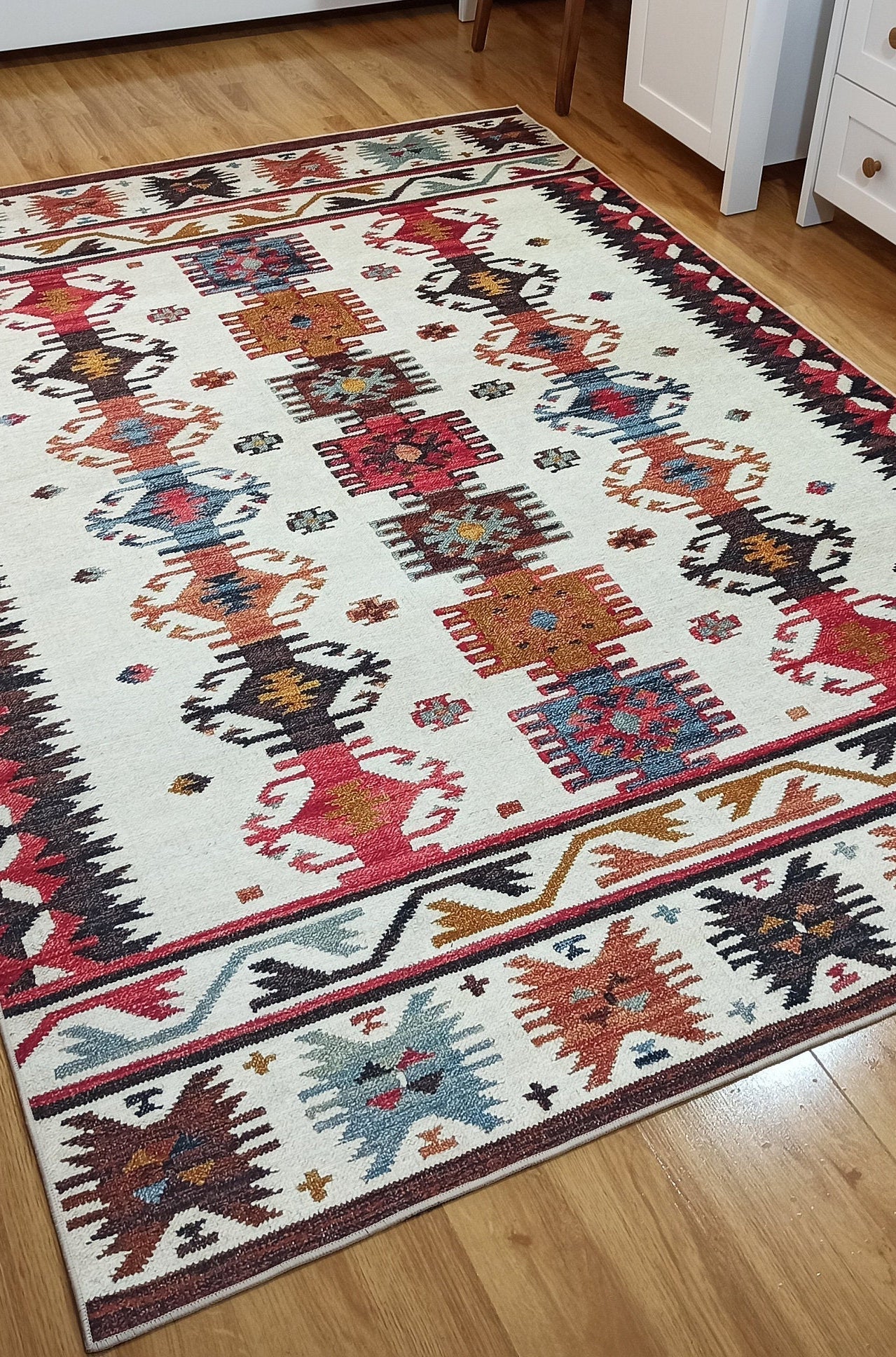 Dara Vintage Multi-color Rug