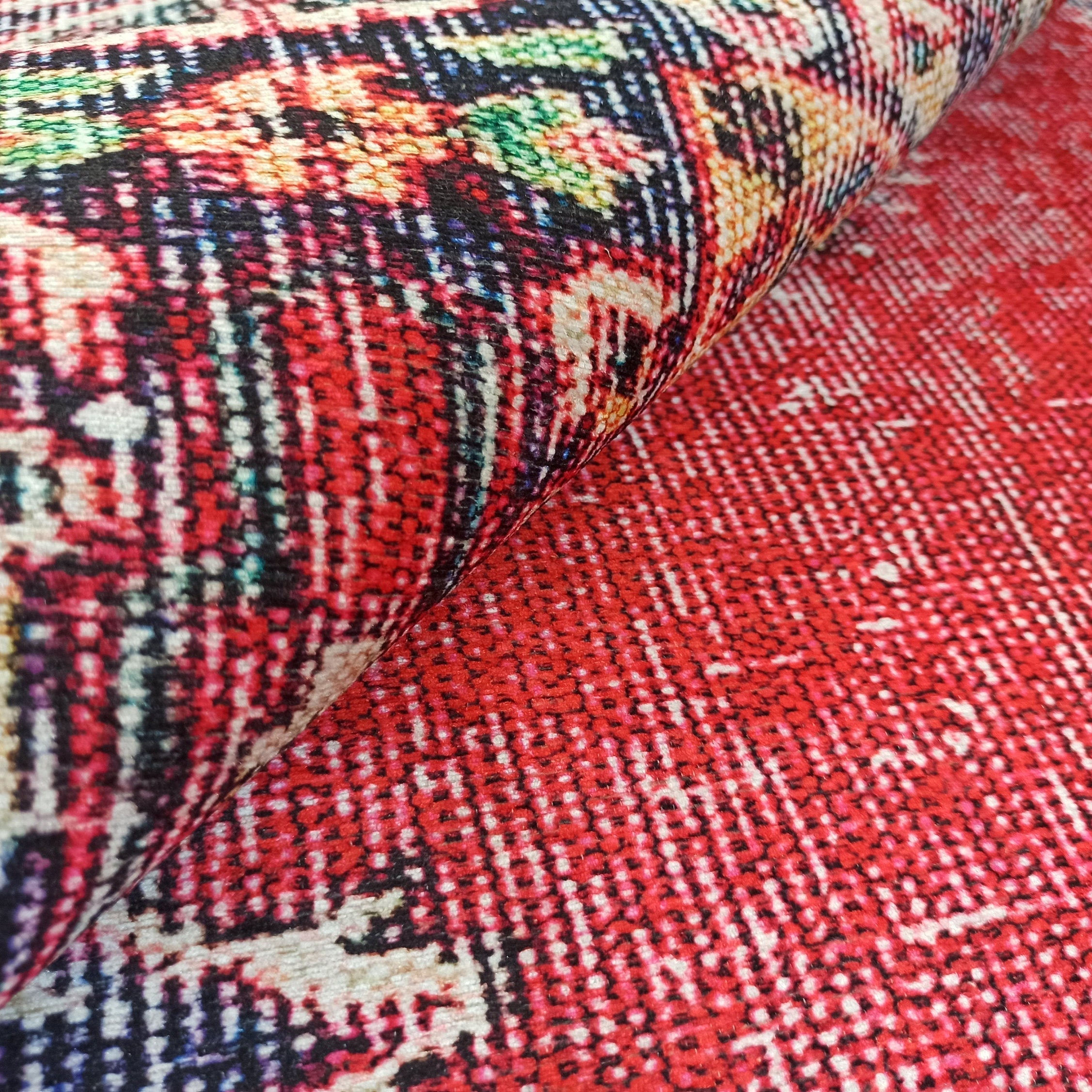 Darya Rug Turkish Red Vintage Area Rug