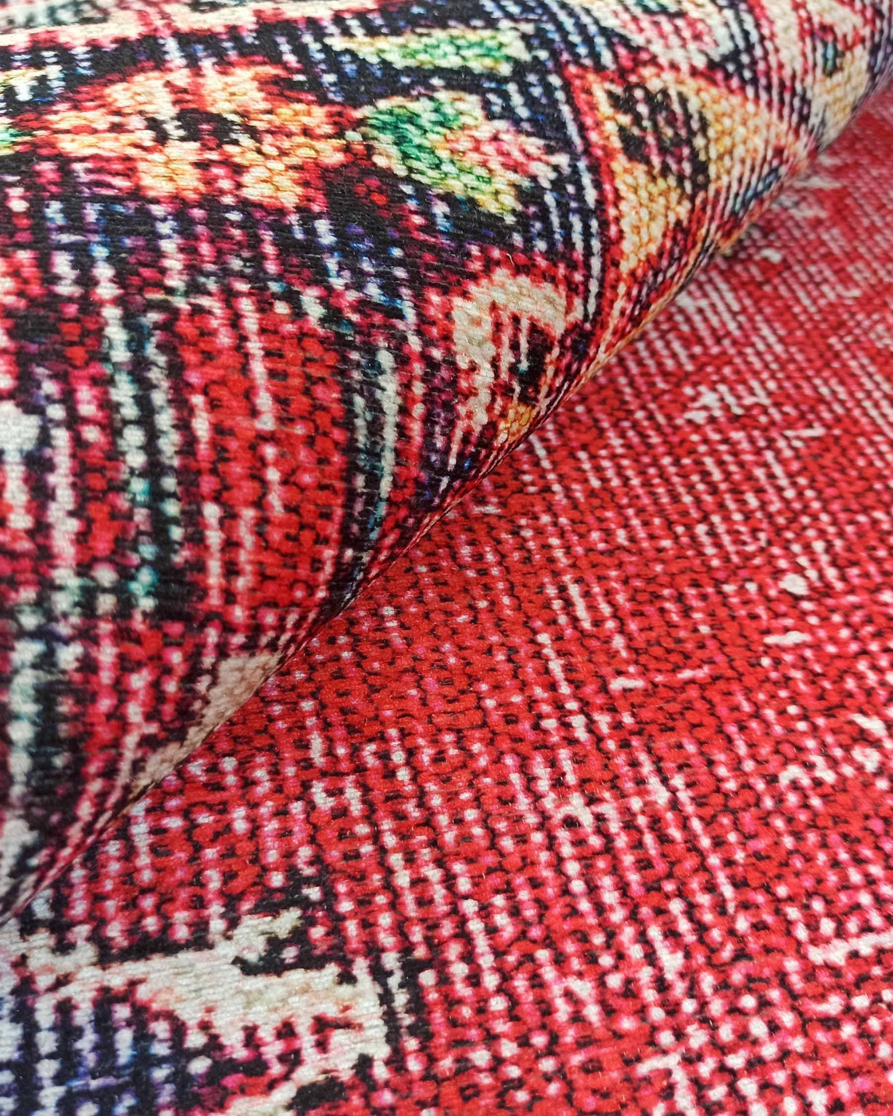 Darya Rug Turkish Red Vintage Area Rug