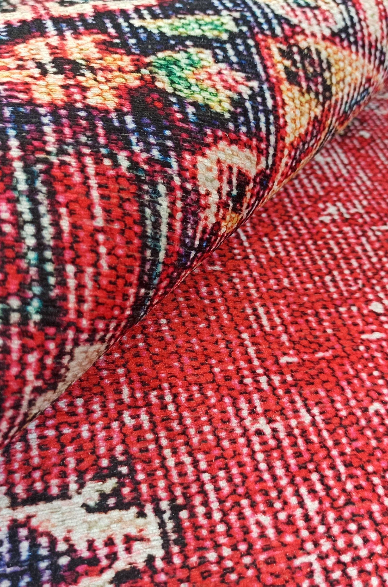 Darya Rug Turkish Red Vintage Area Rug