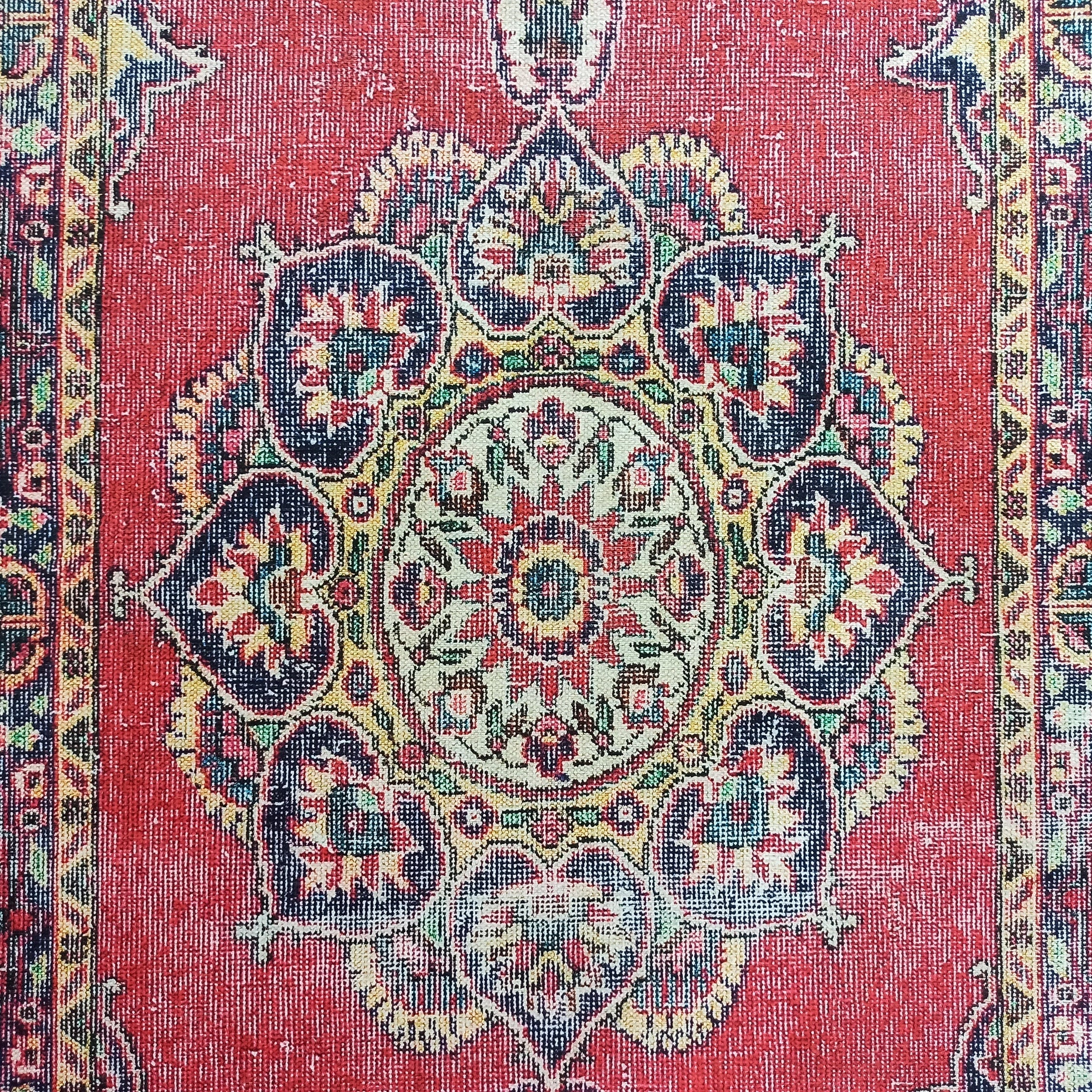Darya Rug Turkish Red Vintage Area Rug