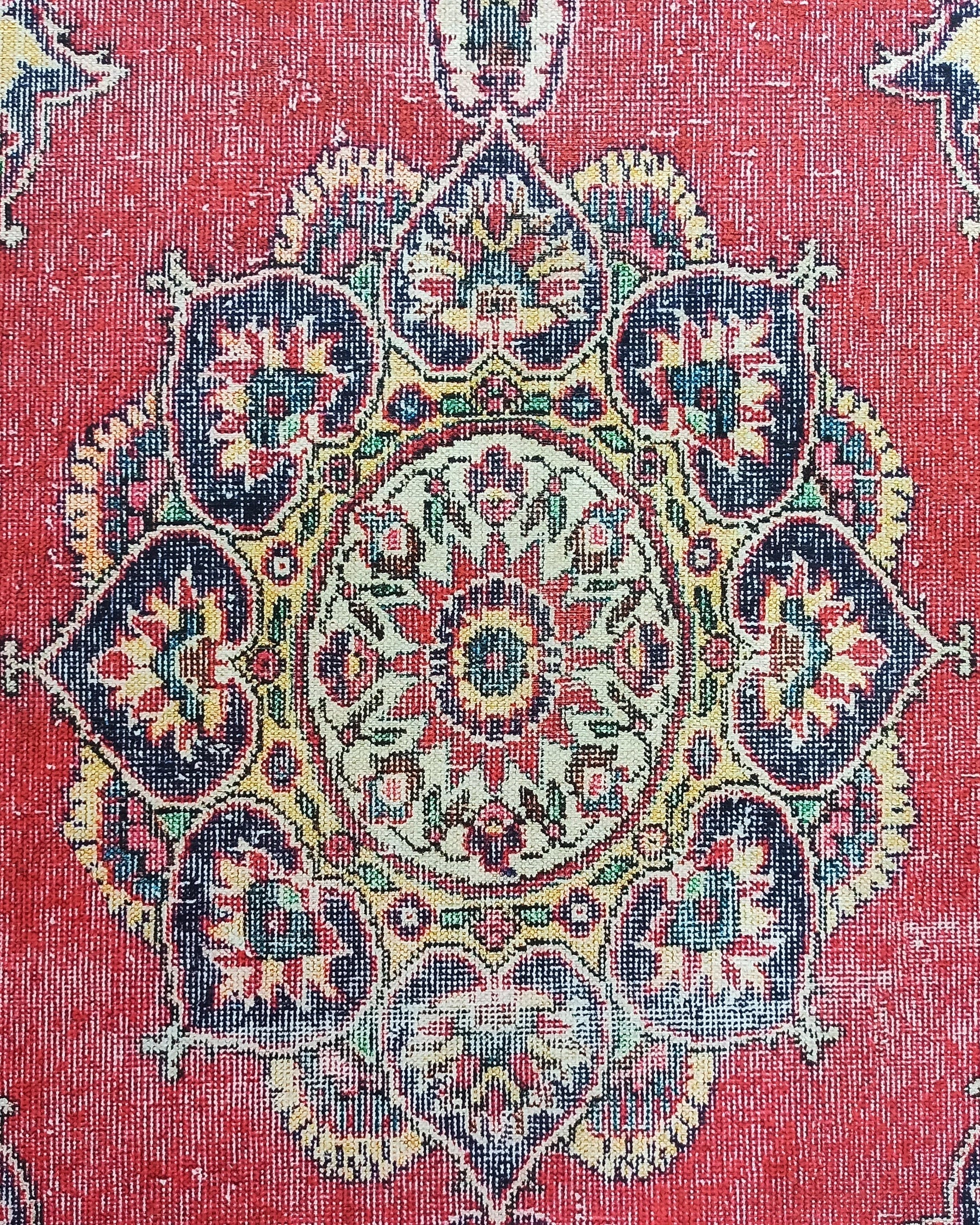 Darya Rug Turkish Red Vintage Area Rug