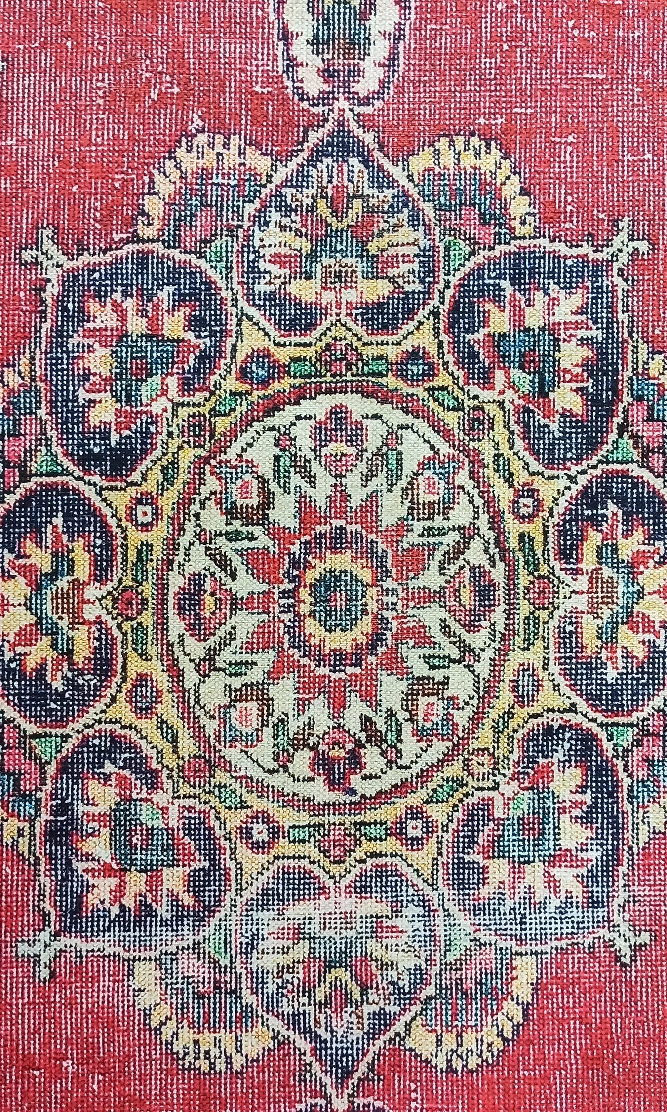 Darya Rug Turkish Red Vintage Area Rug