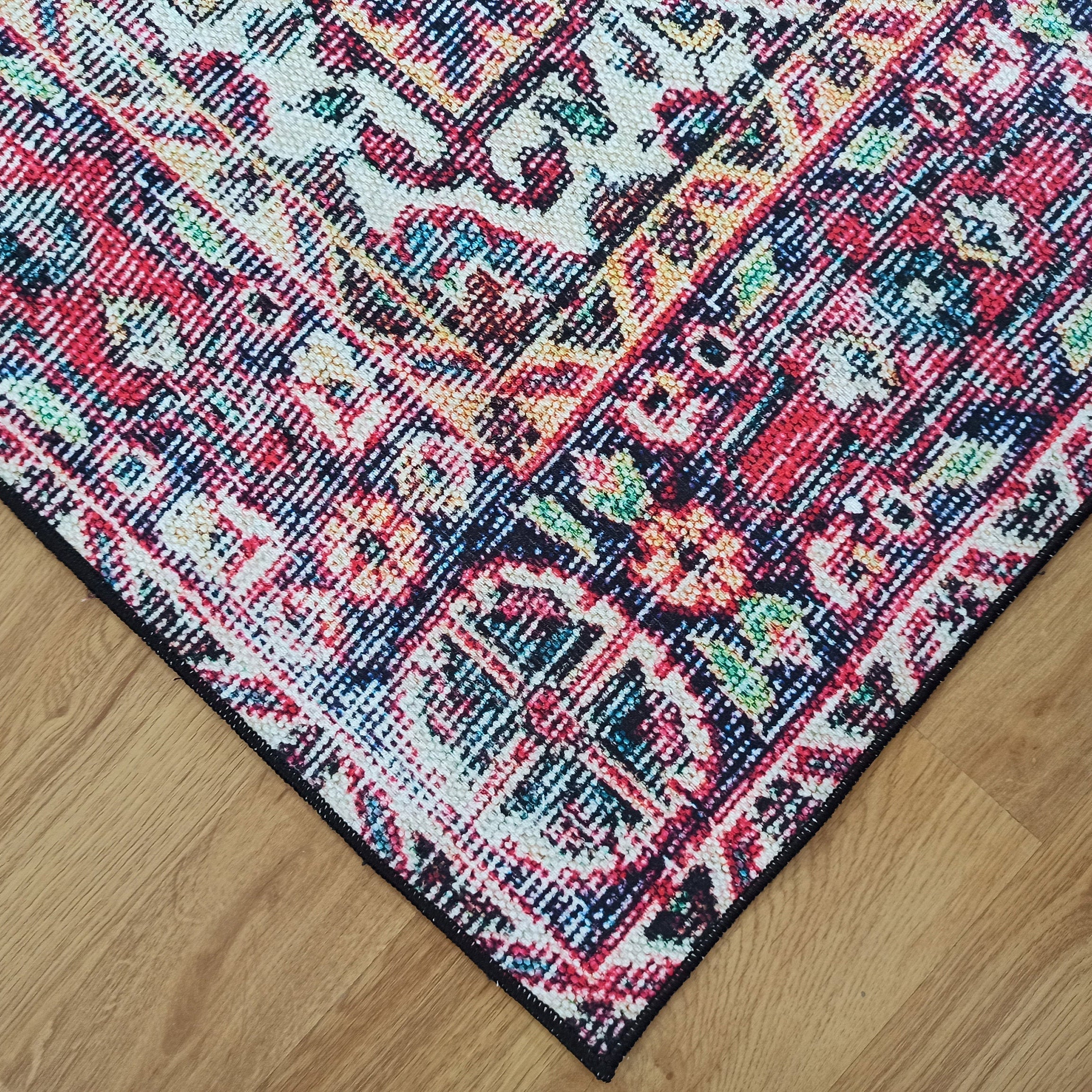 Darya Rug Turkish Red Vintage Area Rug