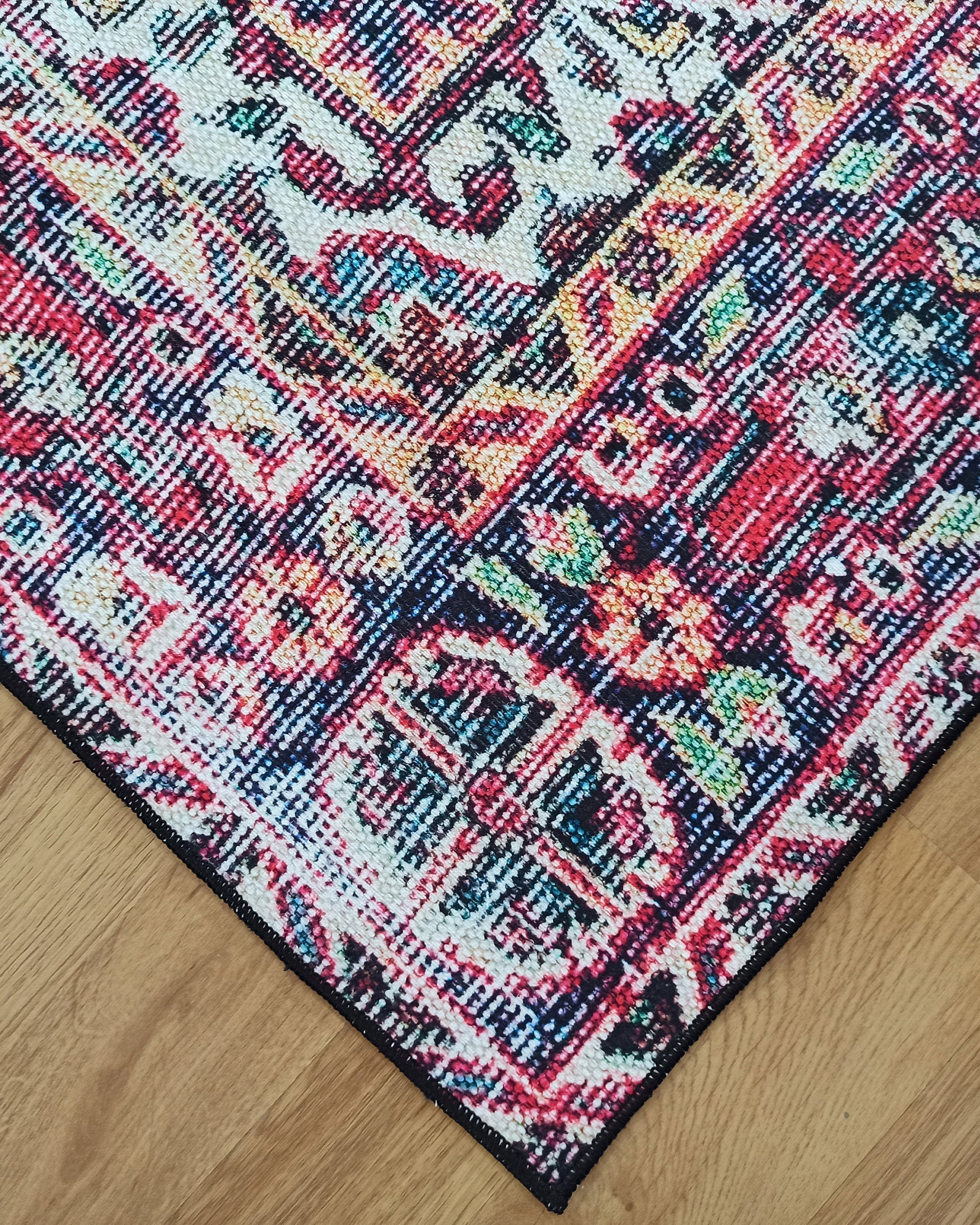 Darya Rug Turkish Red Vintage Area Rug