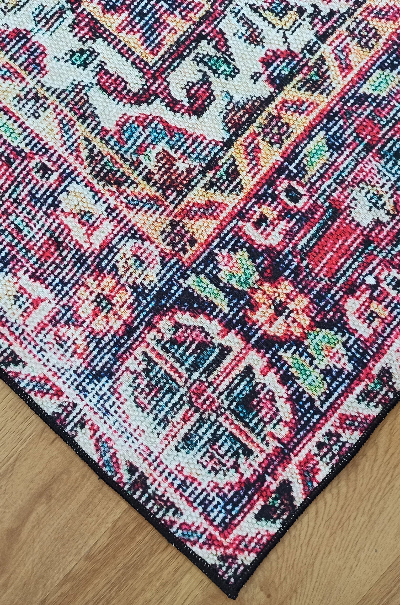 Darya Rug Turkish Red Vintage Area Rug