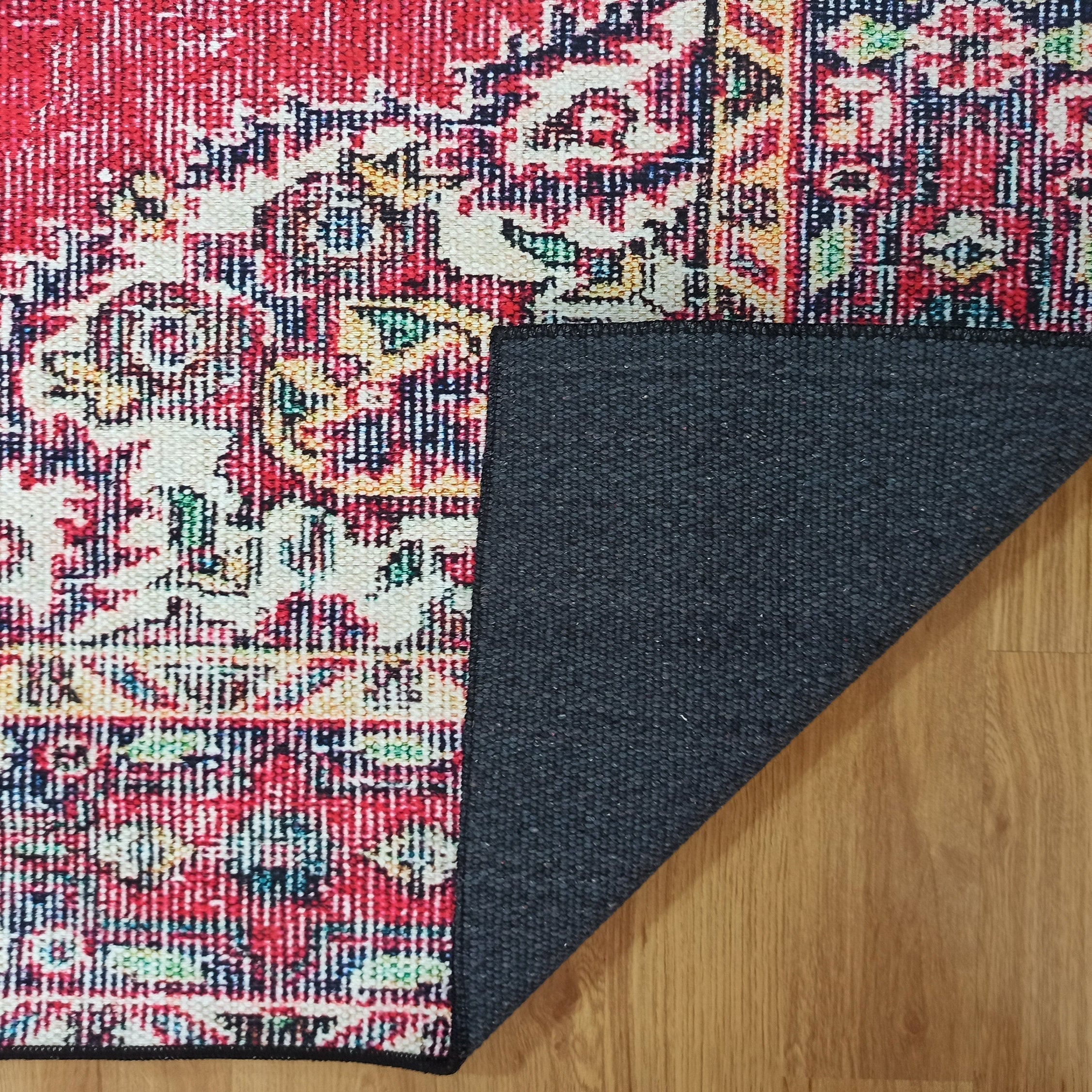 Darya Rug Turkish Red Vintage Area Rug