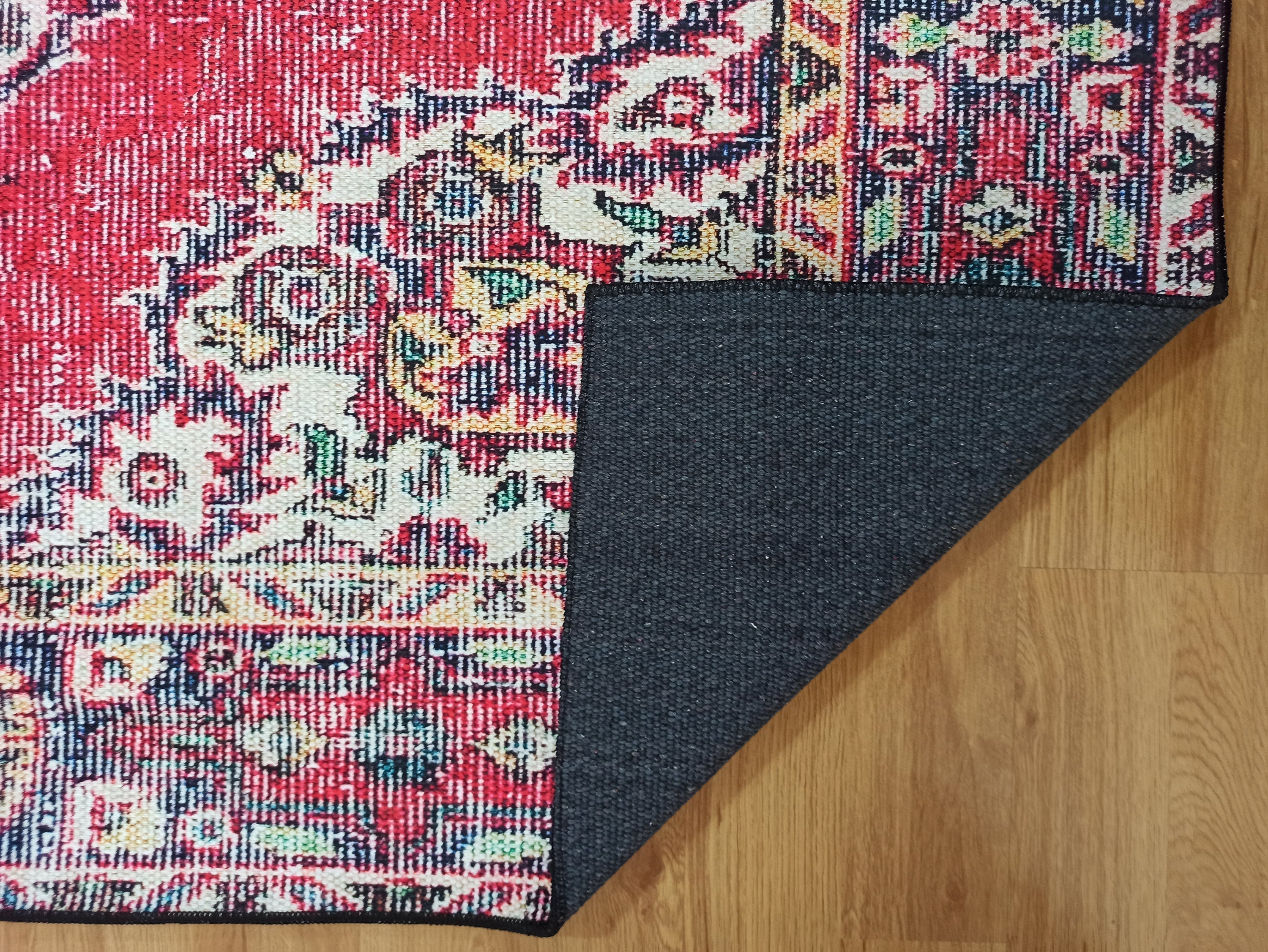 Darya Rug Turkish Red Vintage Area Rug