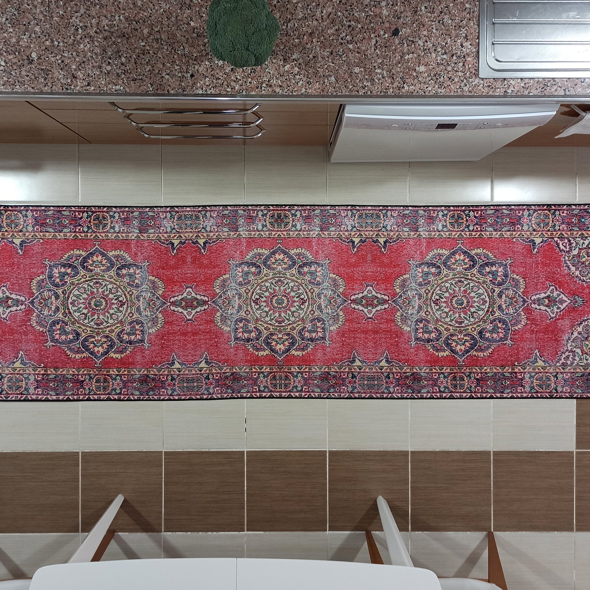 Darya Rug Turkish Red Vintage Area Rug